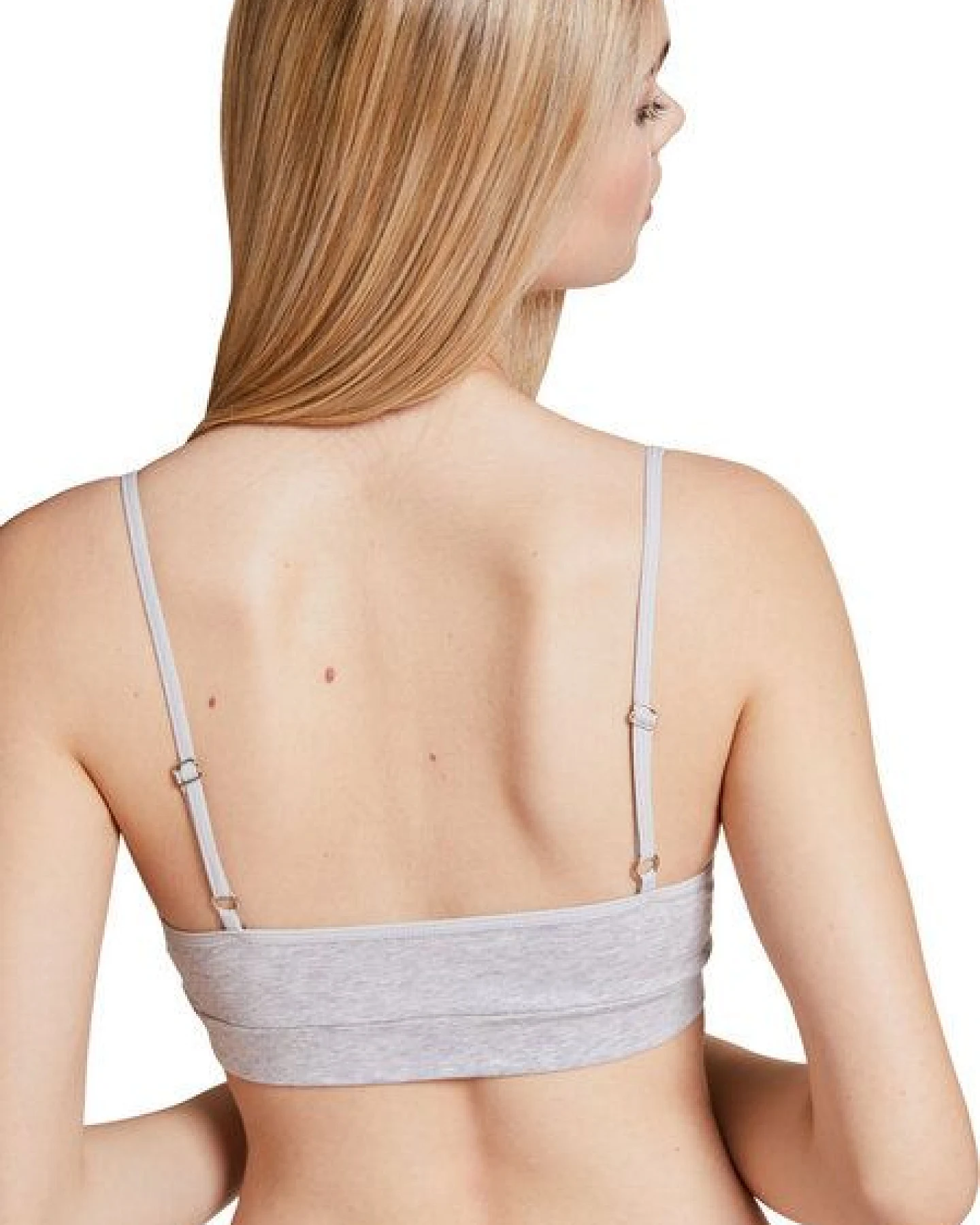 VATTER Bustier "Peppy Paula" Grey Mélange – Ansicht 3