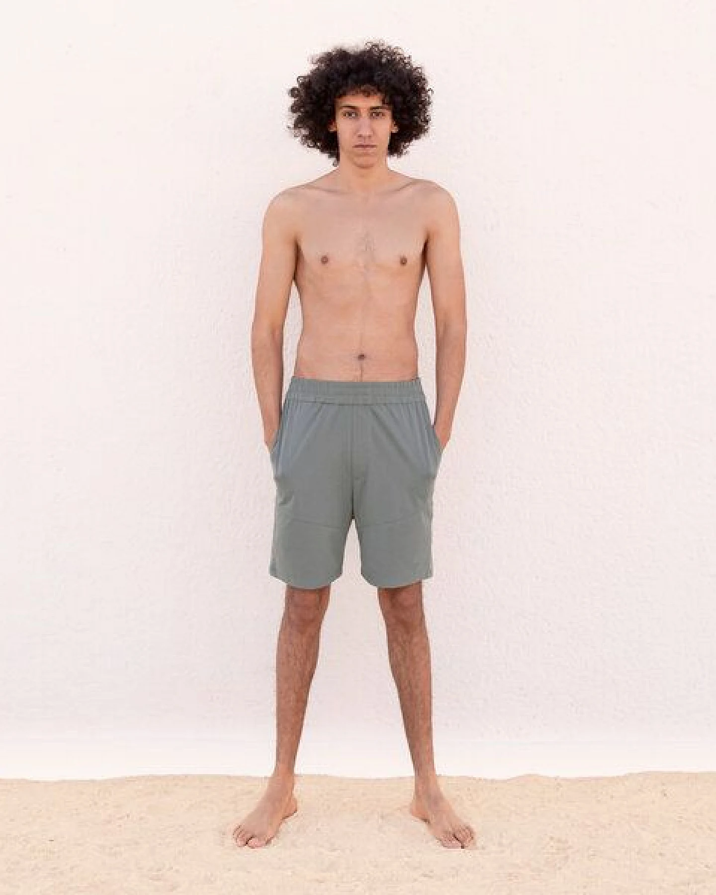 Jaya AXEL UNI - Männer - lockere Shorts für Yoga und Freizeit aus Biobaumwolle – Ansicht 3