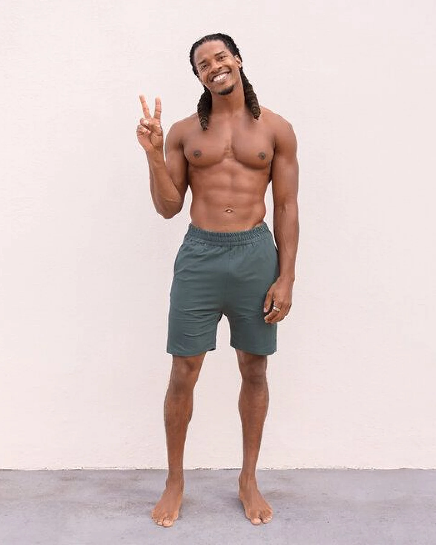 Jaya AXEL UNI - Männer - lockere Shorts für Yoga und Freizeit aus Biobaumwolle – Ansicht 2