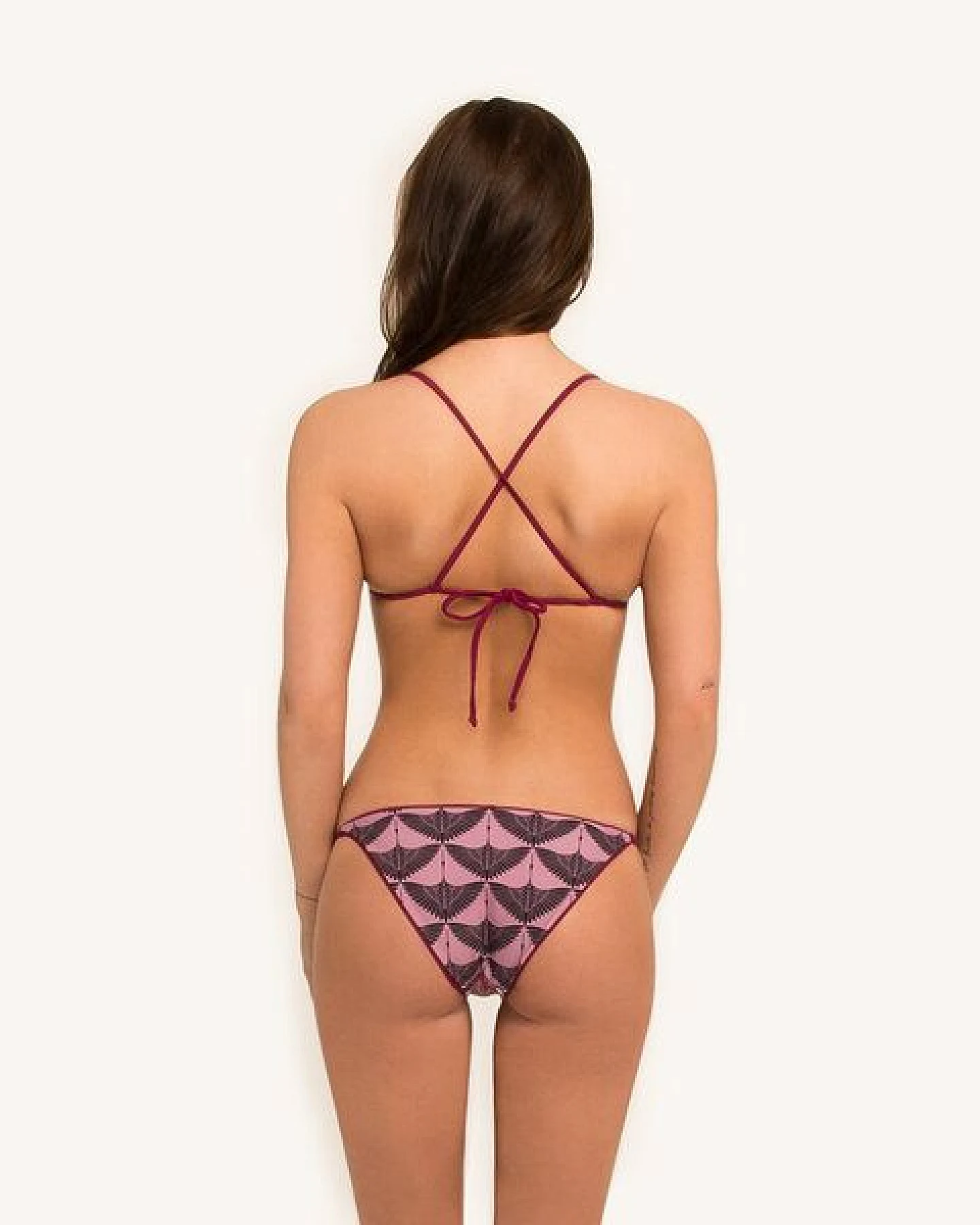 Woodlike Ocean Sundance Triangle Bottoms Reversible Print – Ansicht 3