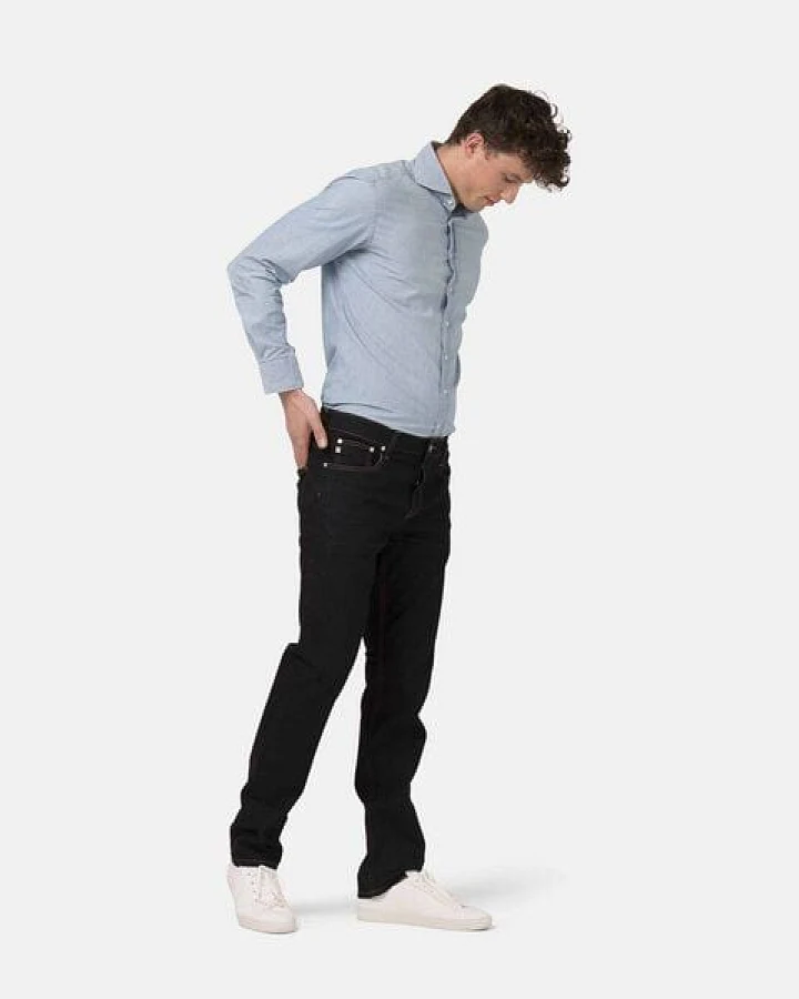 MUD Jeans Jeans Straight Fit - Bryce - Strong Blue