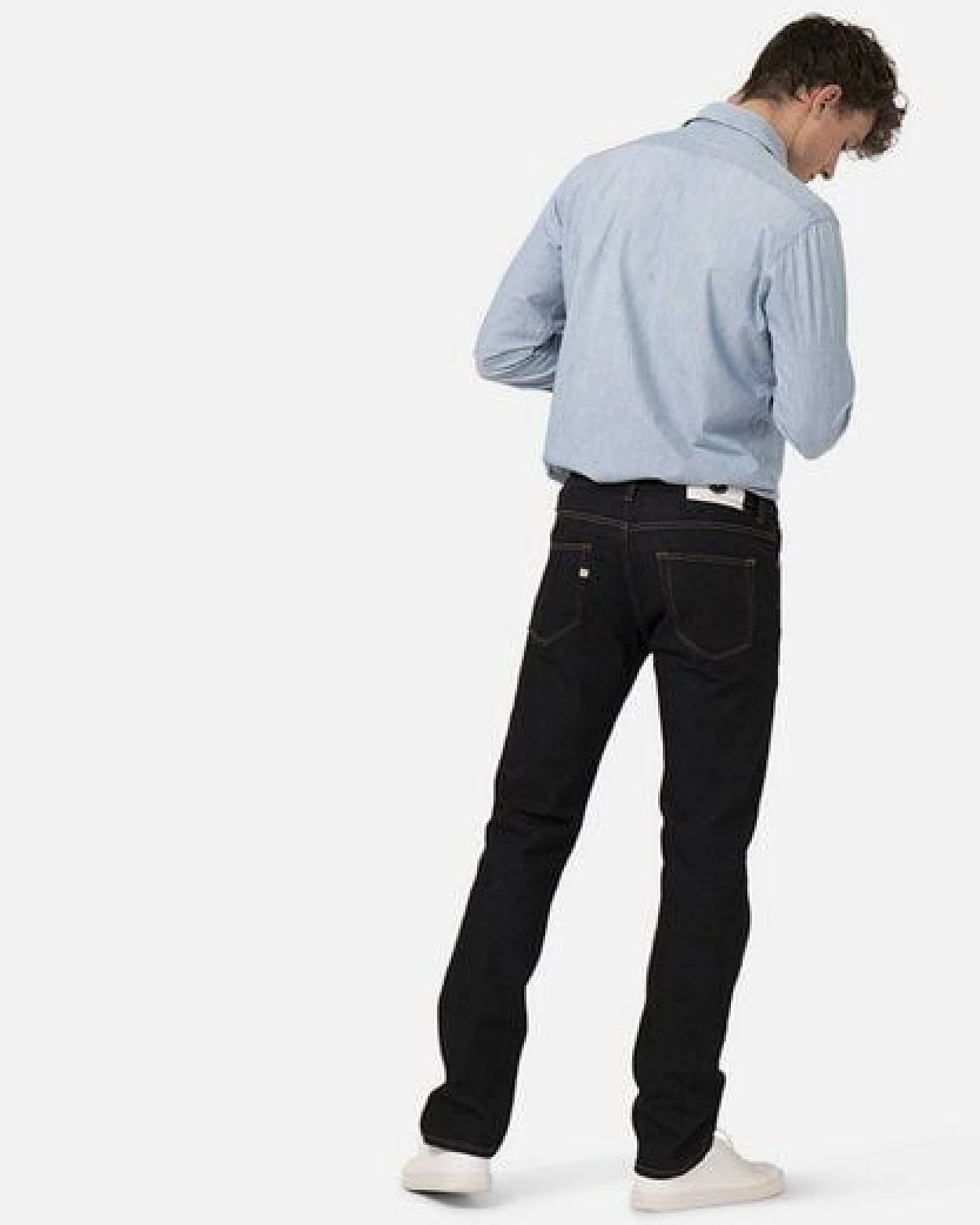 MUD Jeans Jeans Straight Fit - Bryce - Strong Blue – Ansicht 3