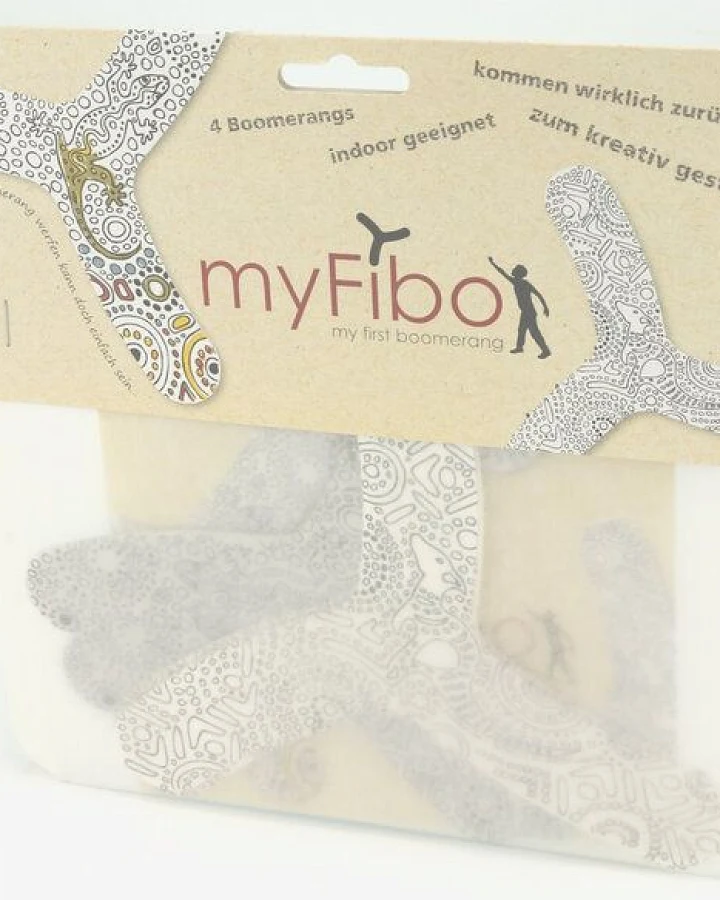 TicToys myFibo 4er Set Bumerangs