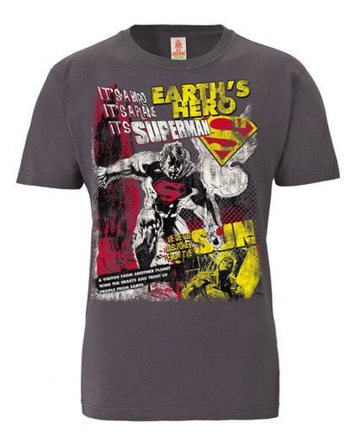 LOGOSH!RT LOGOSHIRT - DC - Superman - Earth Hero - 100% Organic Cotton - T-Shirt – Ansicht 2