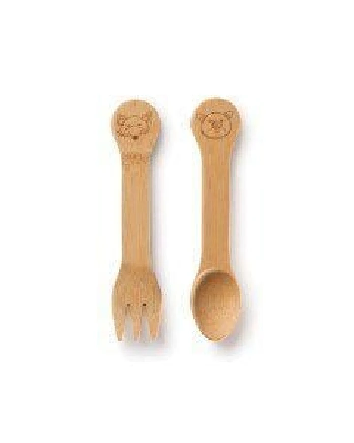 Bambus Kinder Löffel&Gabel - Set