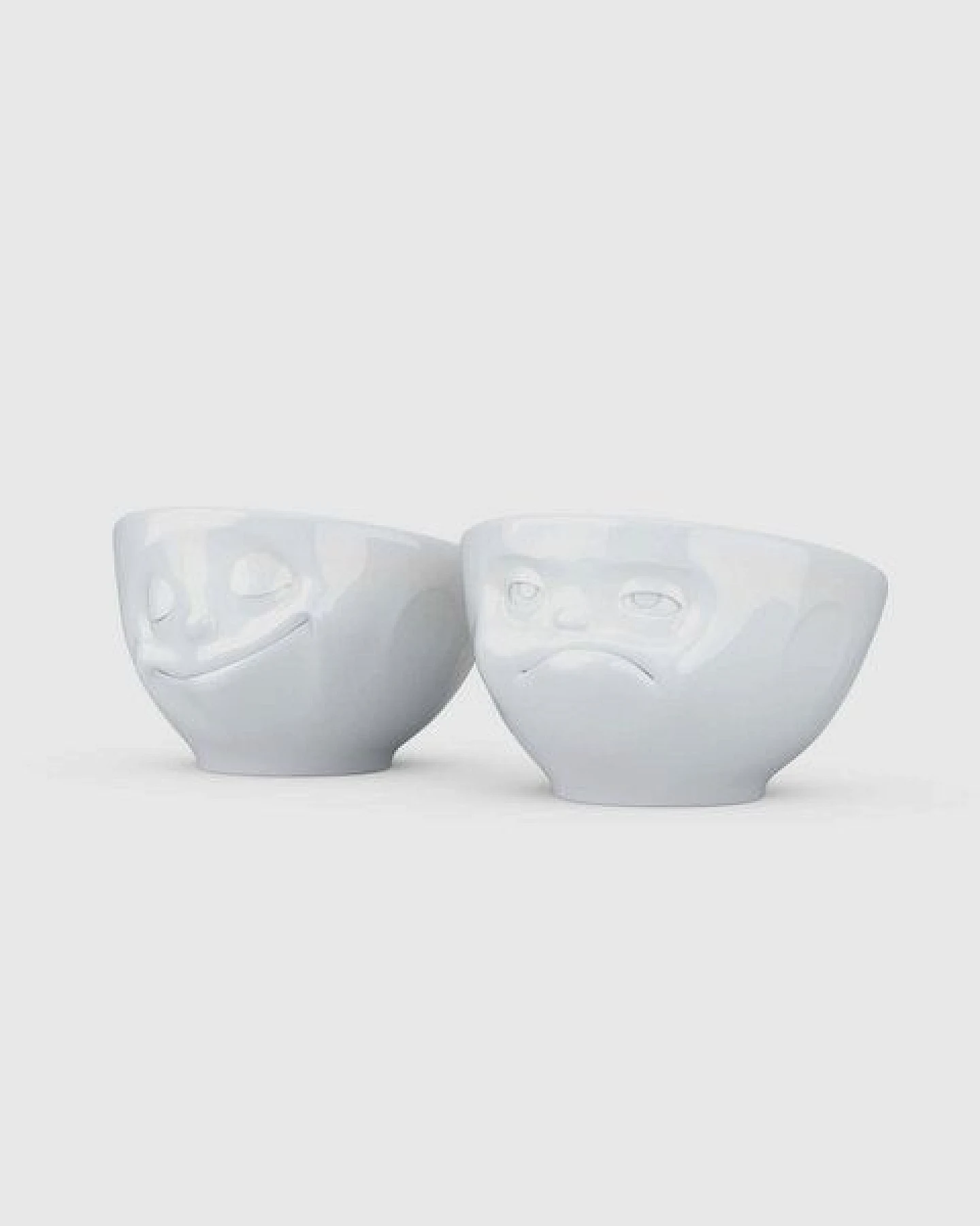 FIFTYEIGHT PRODUCTS 3D Eierbecher Set - Glücklich/Hmpff – Ansicht 2