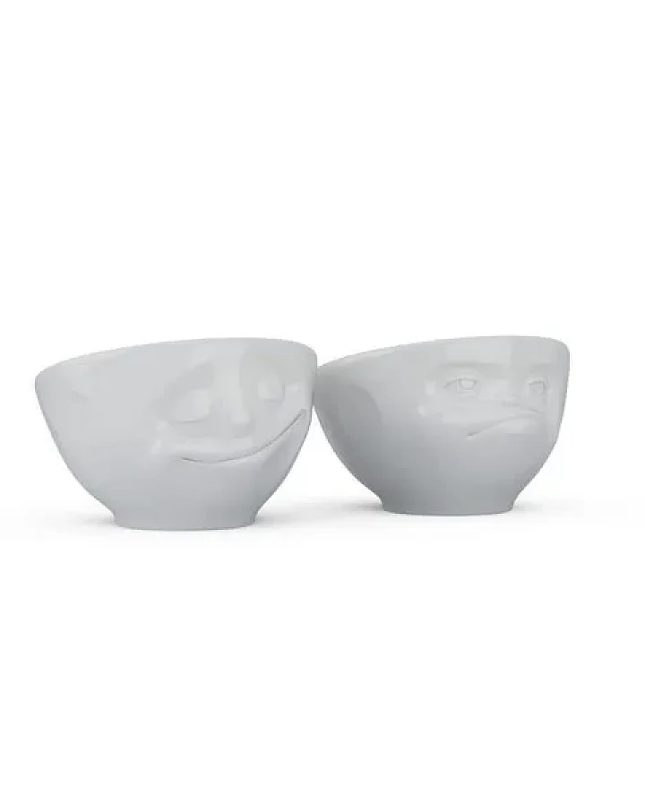 FIFTYEIGHT PRODUCTS Eierbecher-Set „Glücklich & Hmpff“