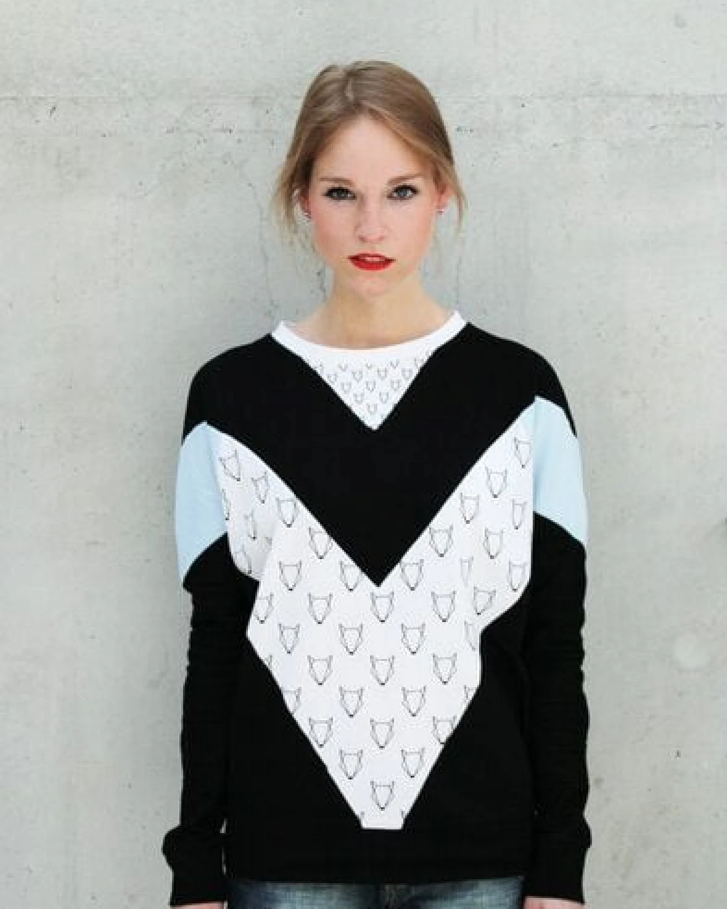 VEROIKON LADY Sweatshirt Grafikelfe – Ansicht 3