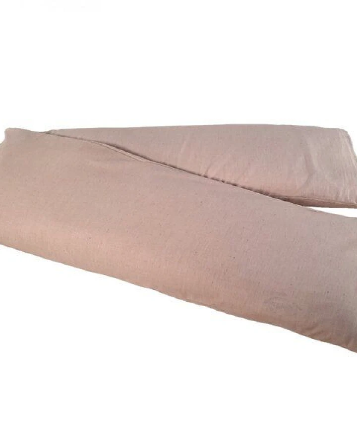 Speltex – Kissenbezug (150 x 35 cm) für Seitenschläferkissen – 100 % Bio-Baumwolle – [Verschiedene Farben & Muster]