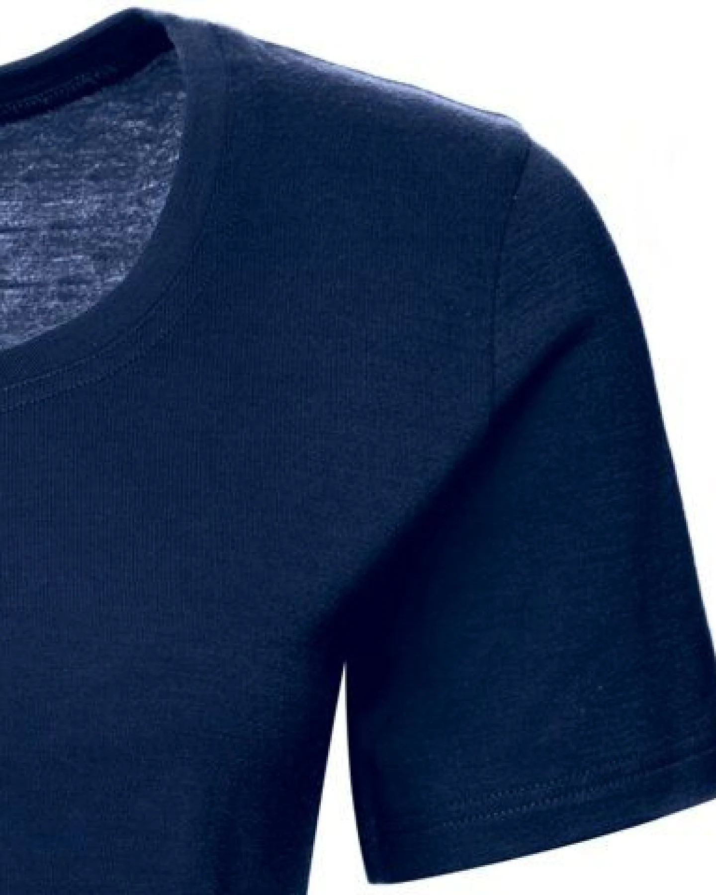 Kaipara - Merino Sportswear Merino Shirt Kurzarm Regularfit 200 Damen weiter Rundhals – Ansicht 2