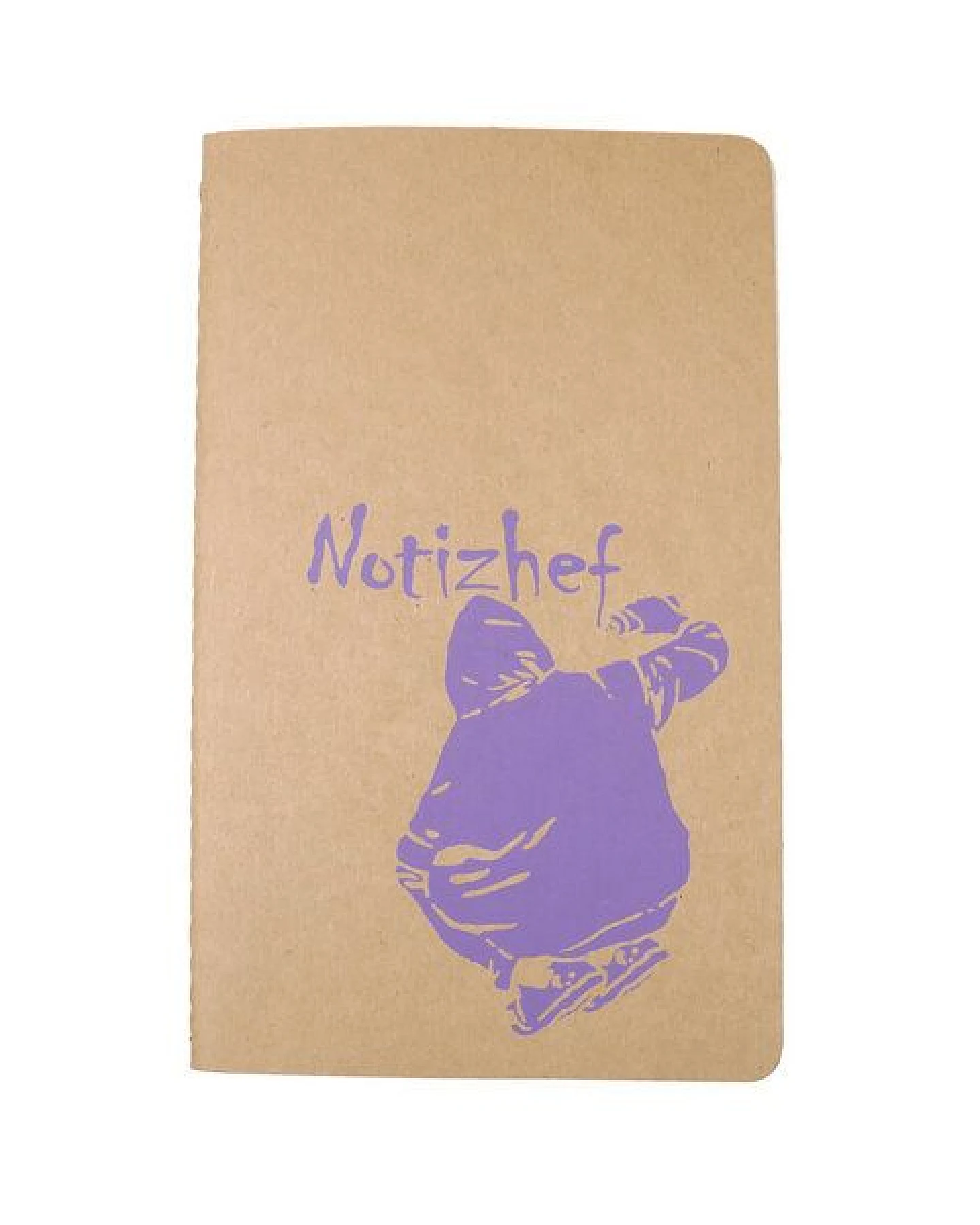 HANDGEDRUCKT "Sprayer" NOTIZBUCH DIN A5 blanko – Ansicht 2