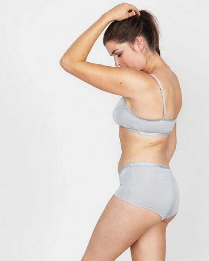 erlich textil Edith bügelloses Bustier aus weichem Modal, made in Europe