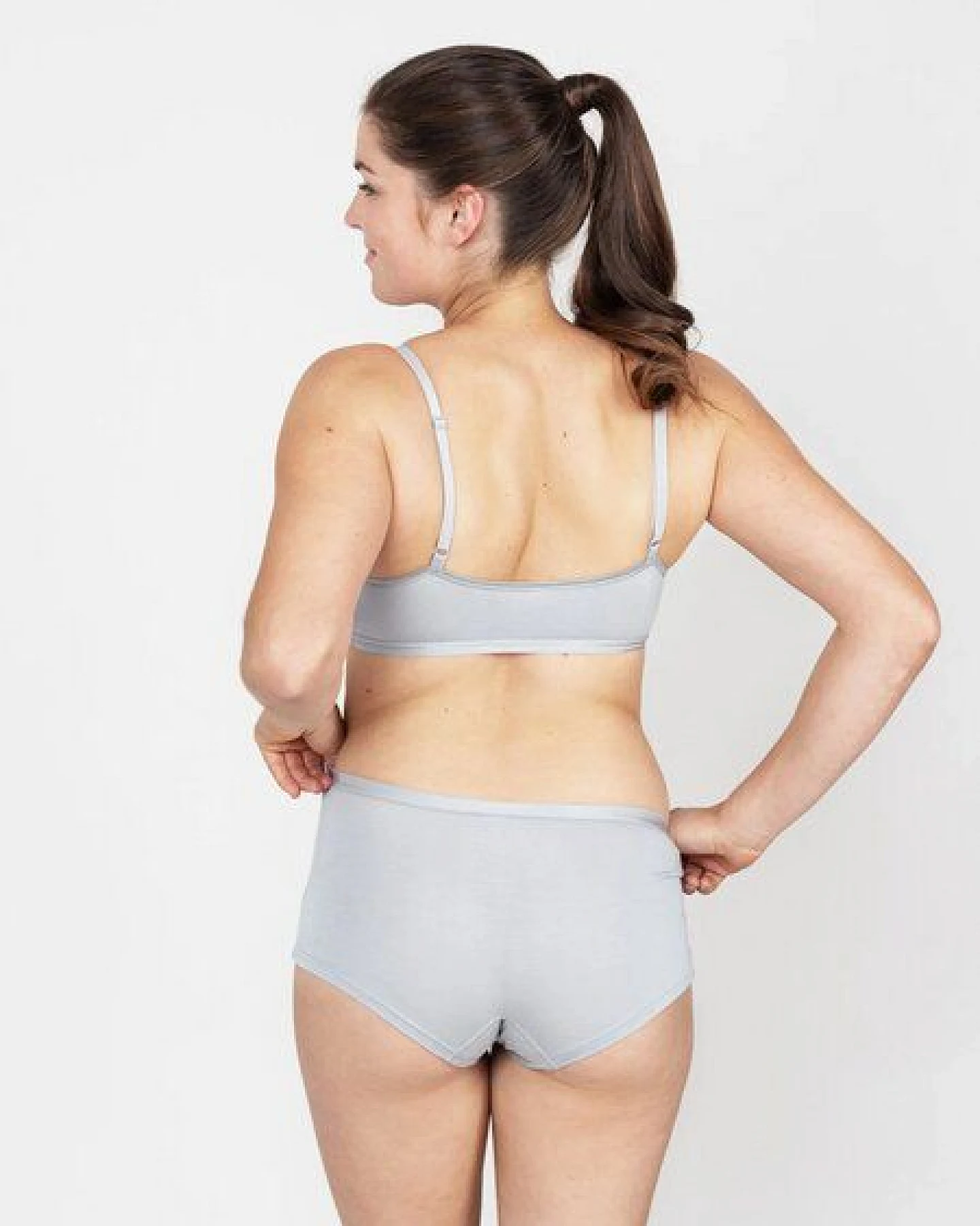 erlich textil Edith bügelloses Bustier mit weichem Modal, made in Europe – Ansicht 2