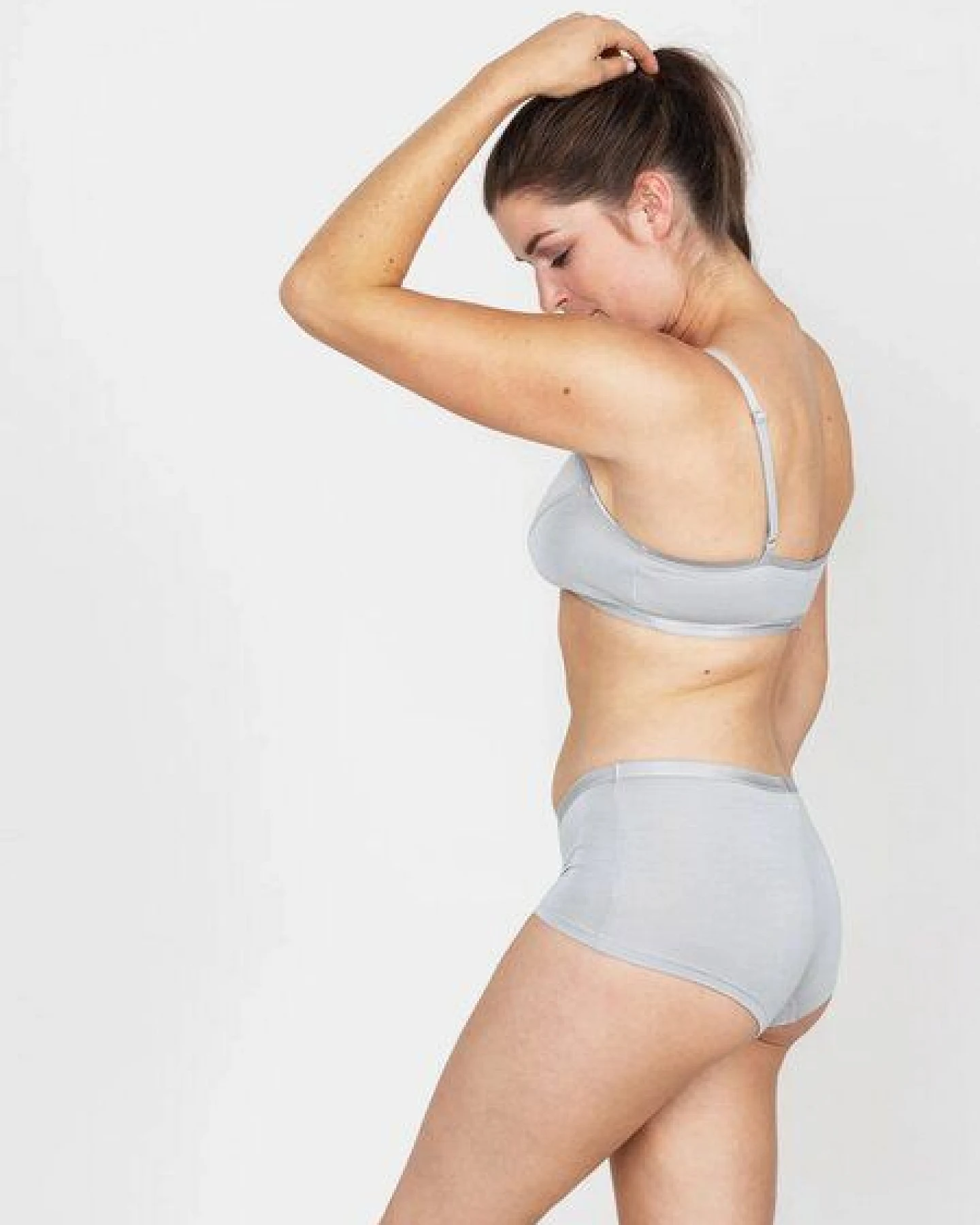 erlich textil Edith bügelloses Bustier mit weichem Modal, made in Europe – Ansicht 3