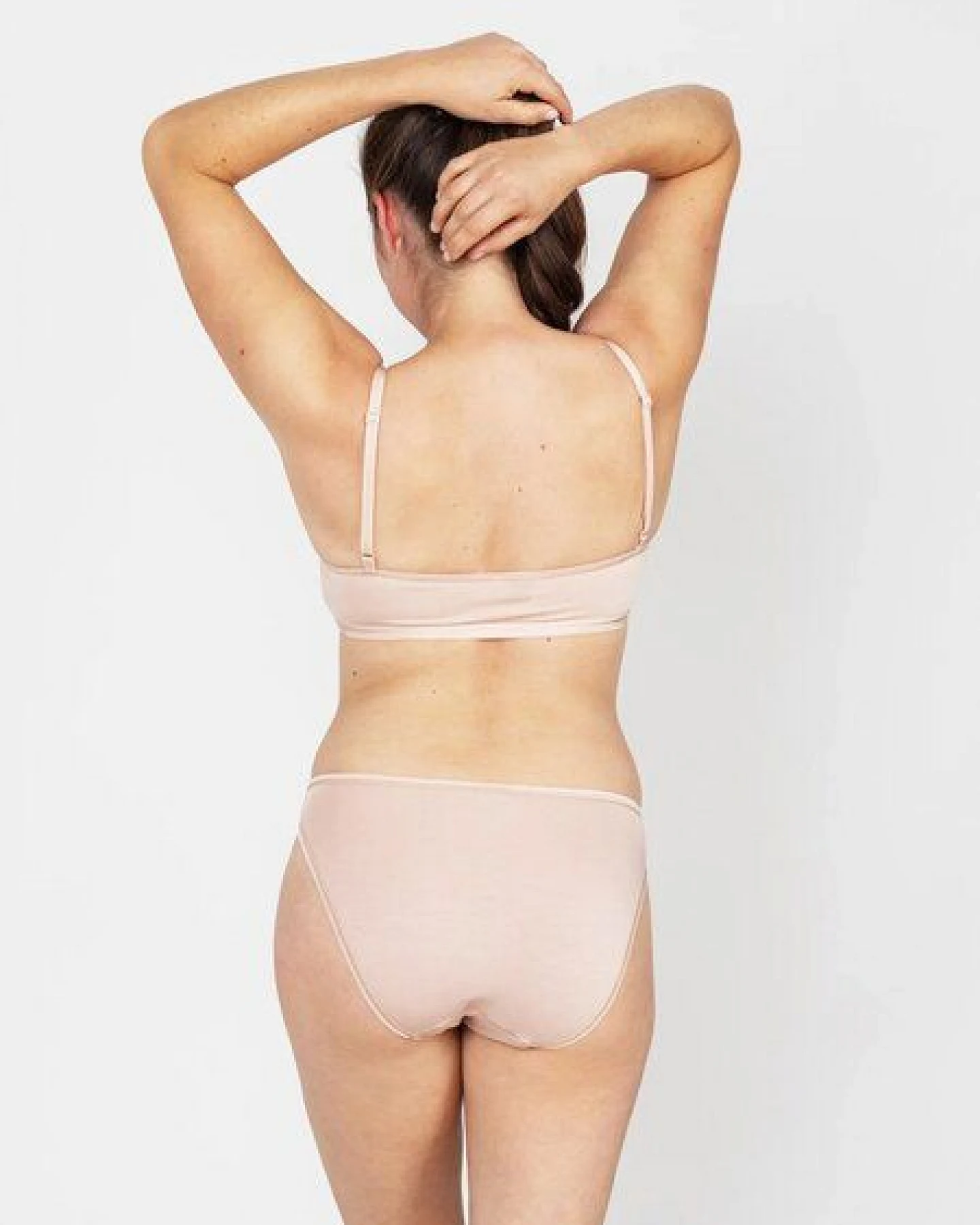erlich textil Edith bügelloses Bustier mit weichem Modal, made in Europe – Ansicht 3