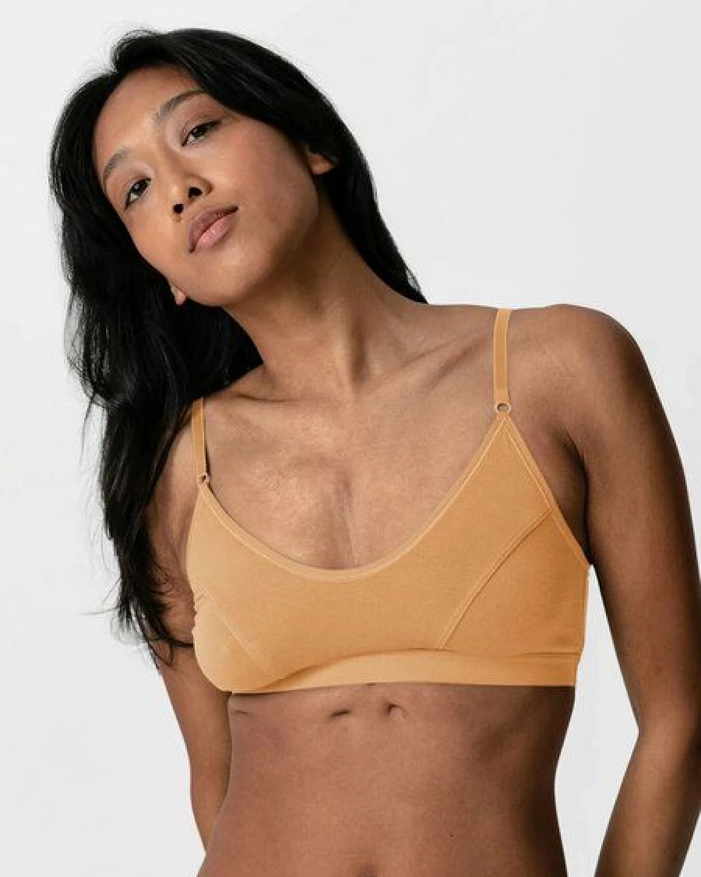 erlich textil Edith bügelloses Bustier mit weichem Modal, made in Europe – Ansicht 2