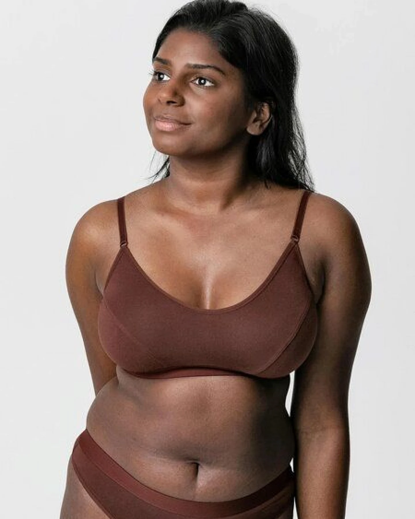 erlich textil Edith bügelloses Bustier mit weichem Modal, made in Europe – Ansicht 2