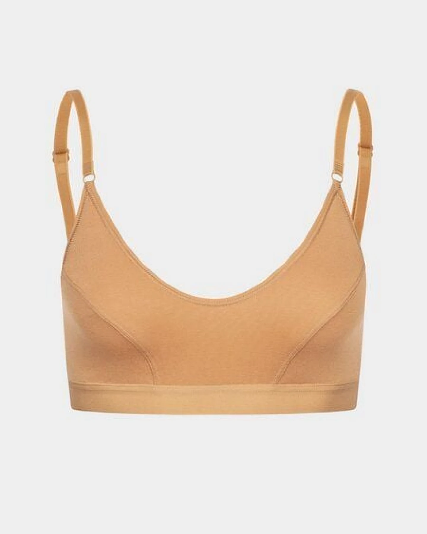 erlich textil Edith bügelloses Bustier aus weichem Modal, made in Europe – Ansicht 3