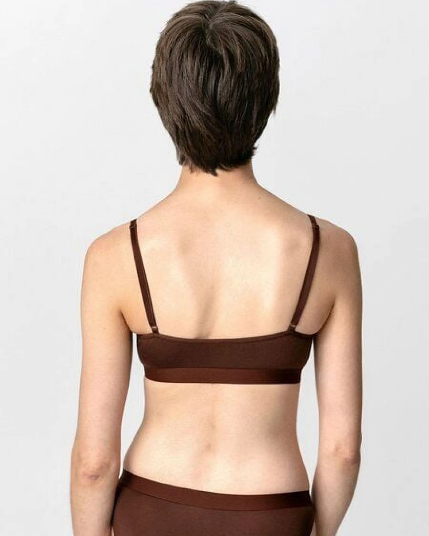 erlich textil Edith bügelloses Bustier aus weichem Modal, made in Europe – Ansicht 3