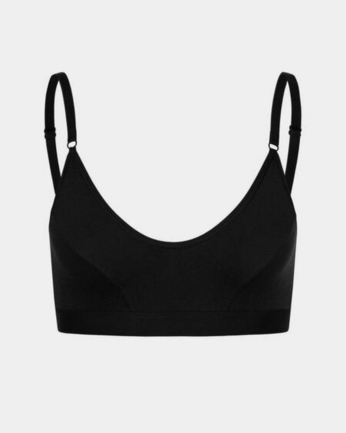erlich textil Edith bügelloses Bustier aus weichem Modal, made in Europe – Ansicht 3