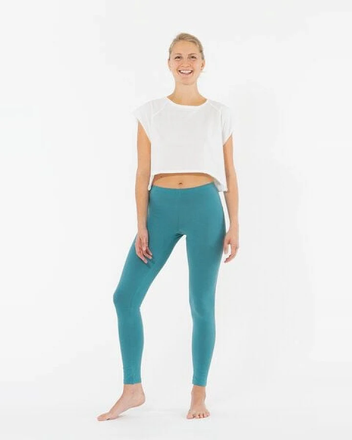 YOIQI Yoga Leggings aus Bio-Baumwolle mit langem Bein