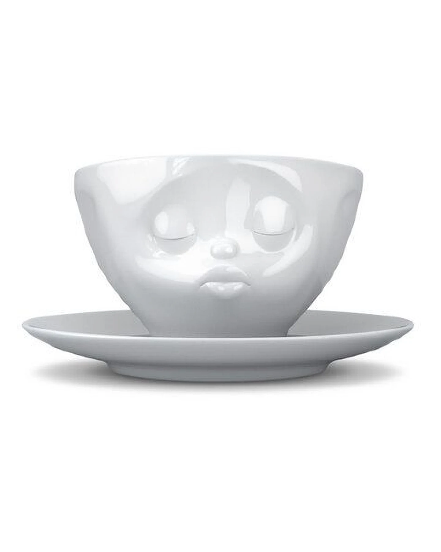 FIFTYEIGHT PRODUCTS Küssende Kaffeetasse aus Porzellan – Ansicht 2