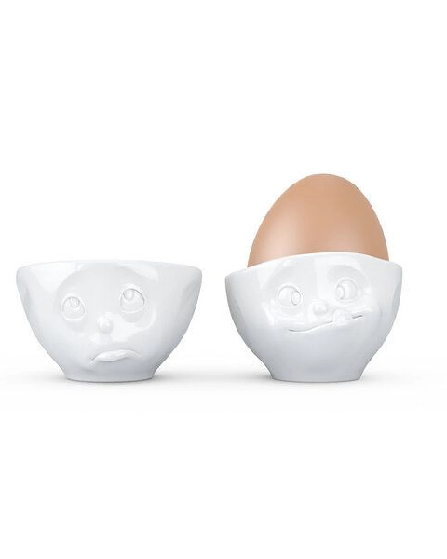 FIFTYEIGHT PRODUCTS Eierbecher aus Porzellan im 2er Set – Ansicht 2