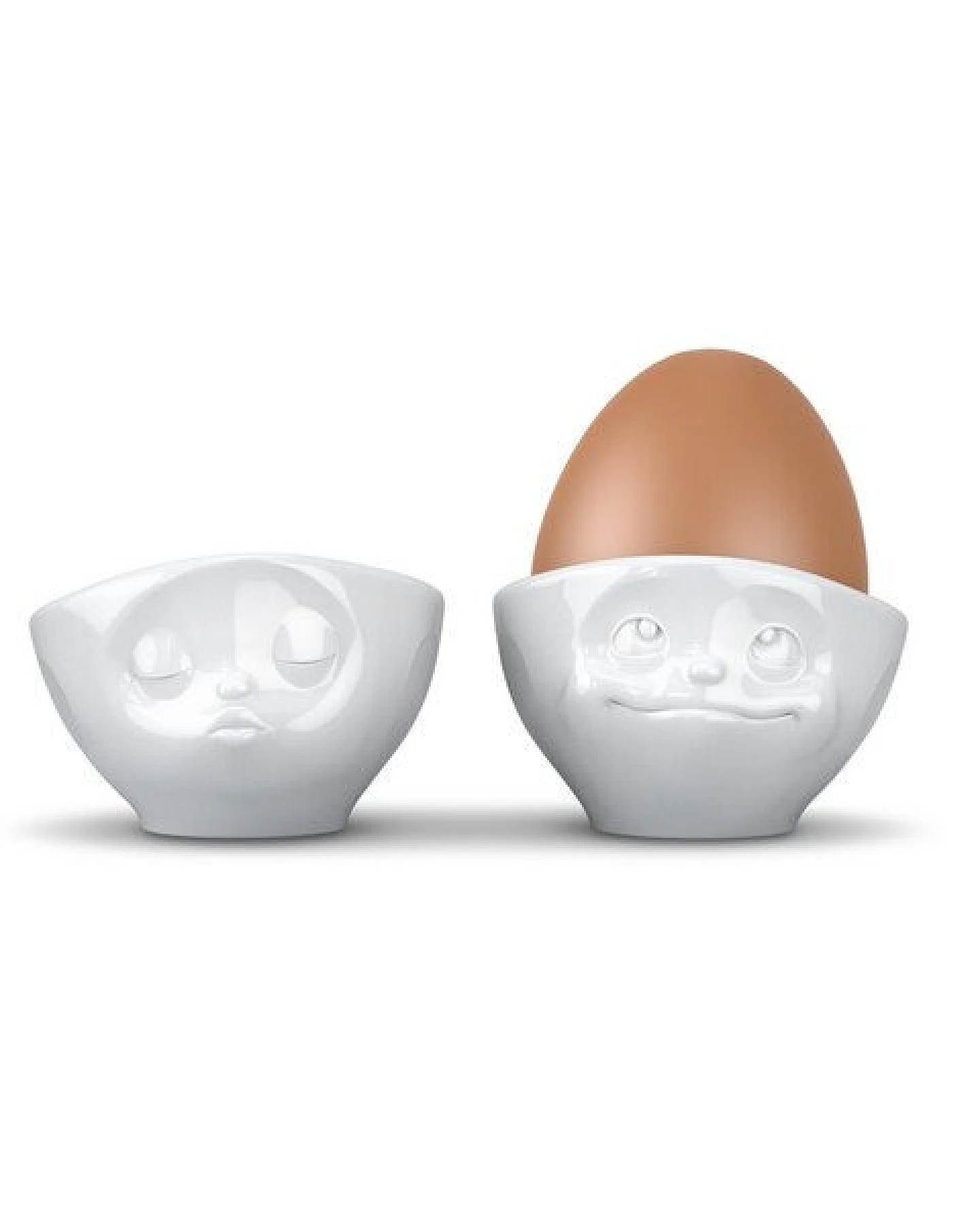 FIFTYEIGHT PRODUCTS Küssender Eierbecher aus Porzellan – Ansicht 2