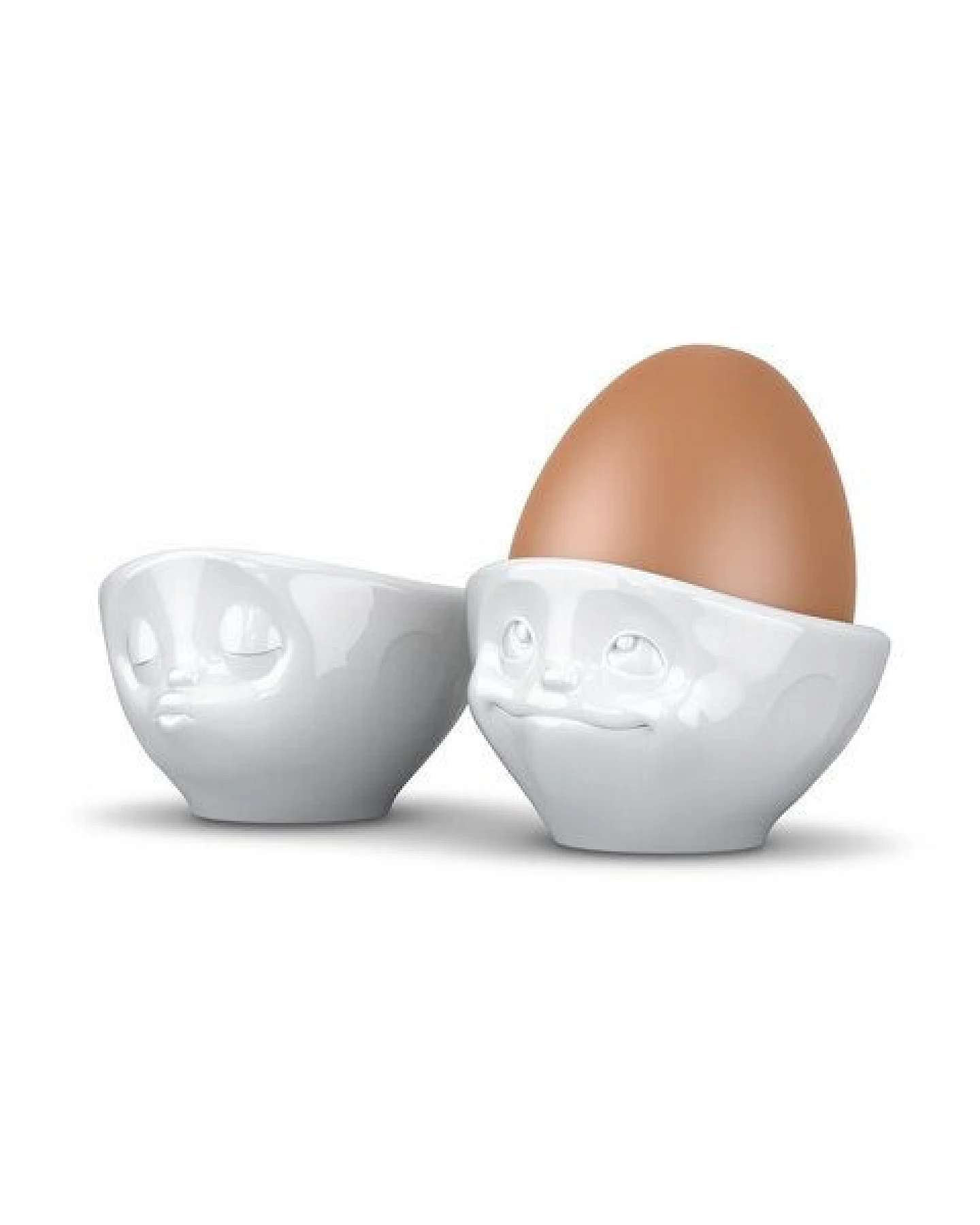 FIFTYEIGHT PRODUCTS Küssender Eierbecher aus Porzellan – Ansicht 4