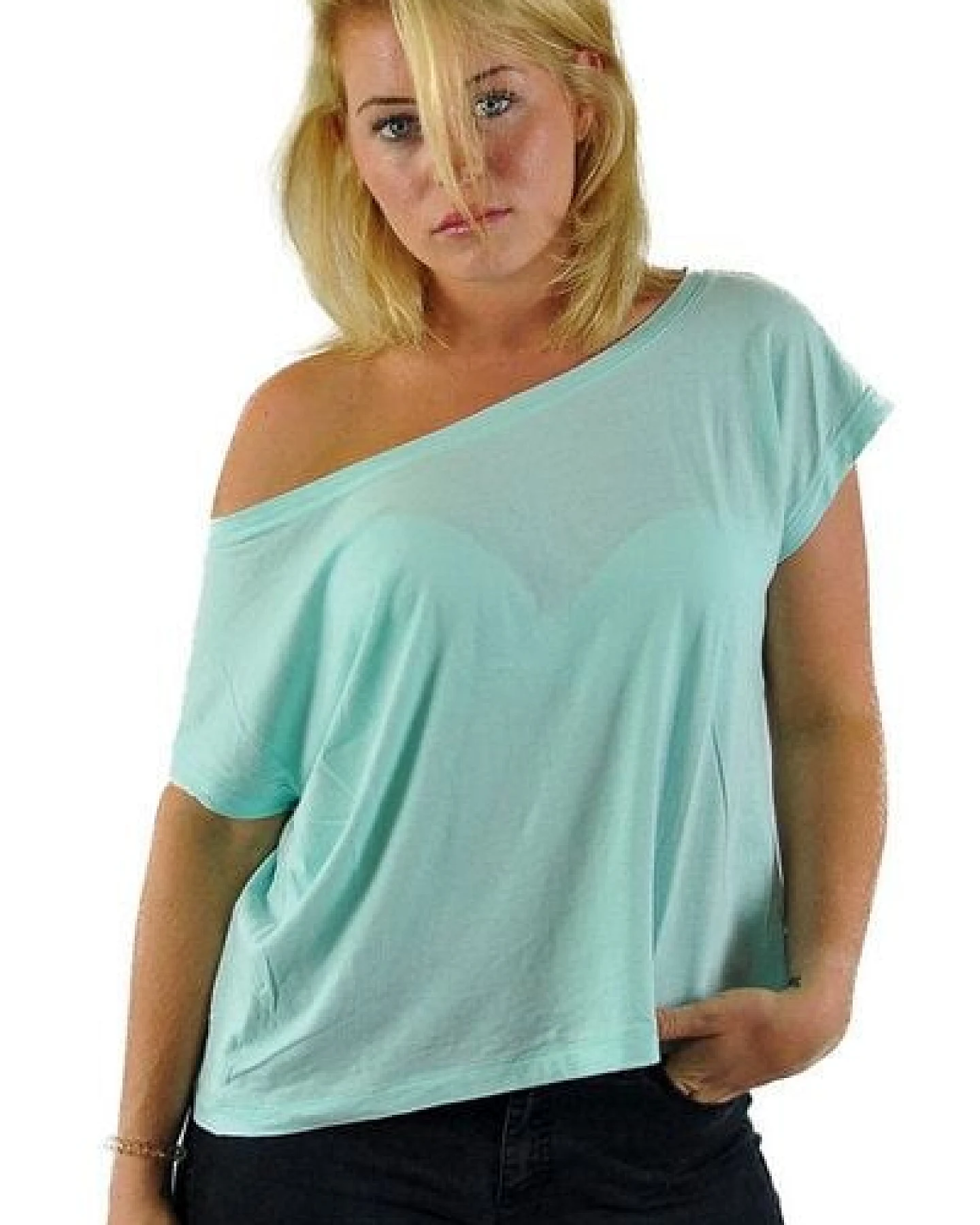 Human Family Kurzes, weit geschnittenes Damen T-Shirt - "Laid Back" – Ansicht 3