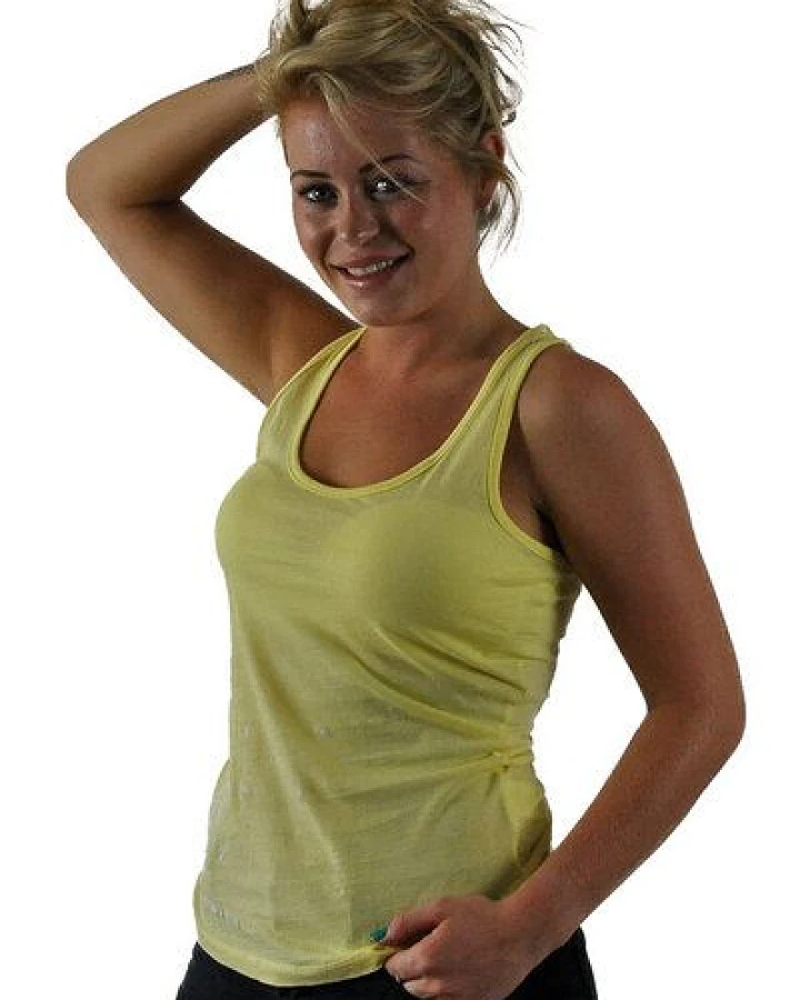 Human Family Körperbetontes Tanktop aus Bio Baumwolle mit Pusteblumen Print