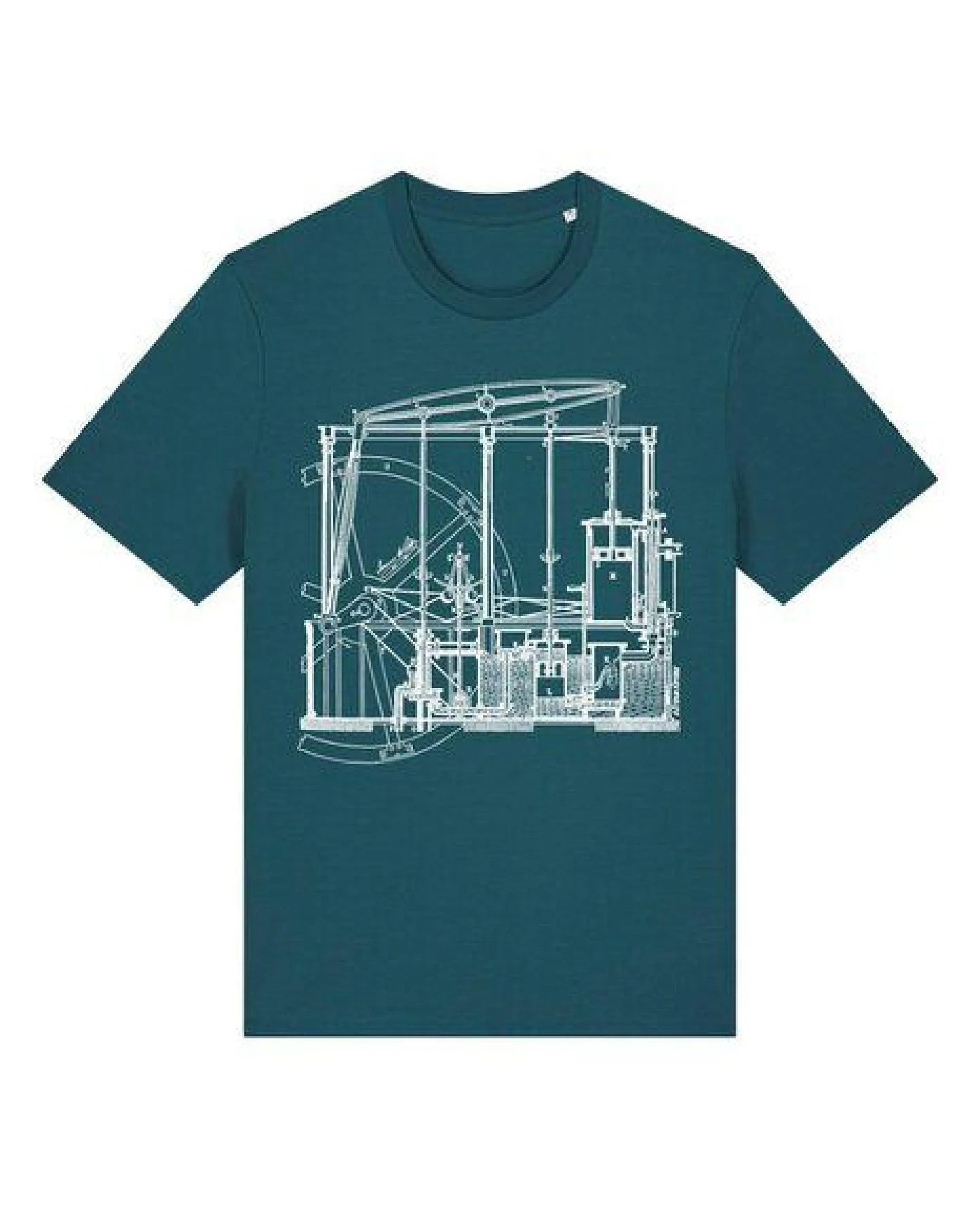 Unipolar Maschinenbau T-Shirt – Ansicht 3