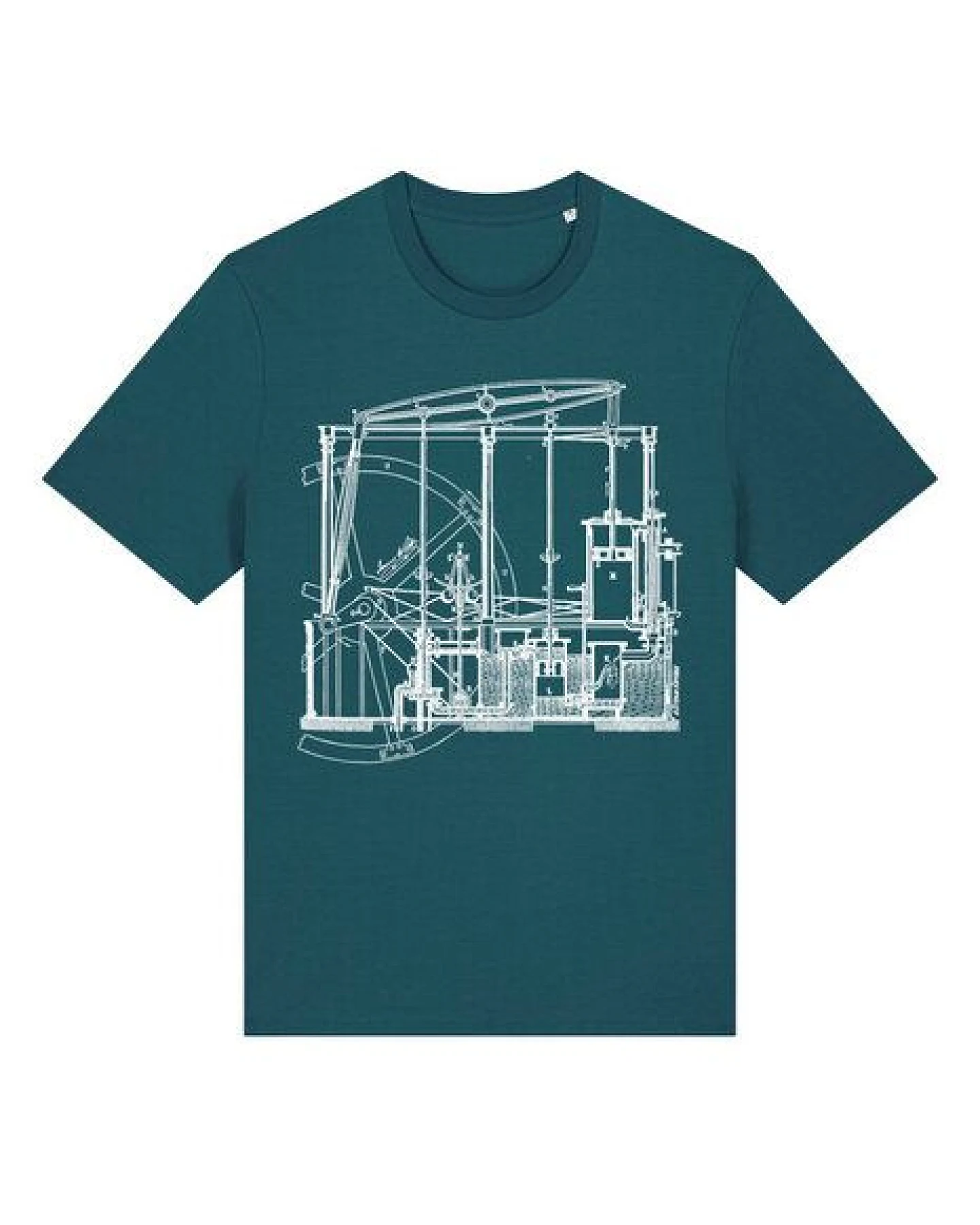 Unipolar Maschinenbau T-Shirt – Ansicht 3