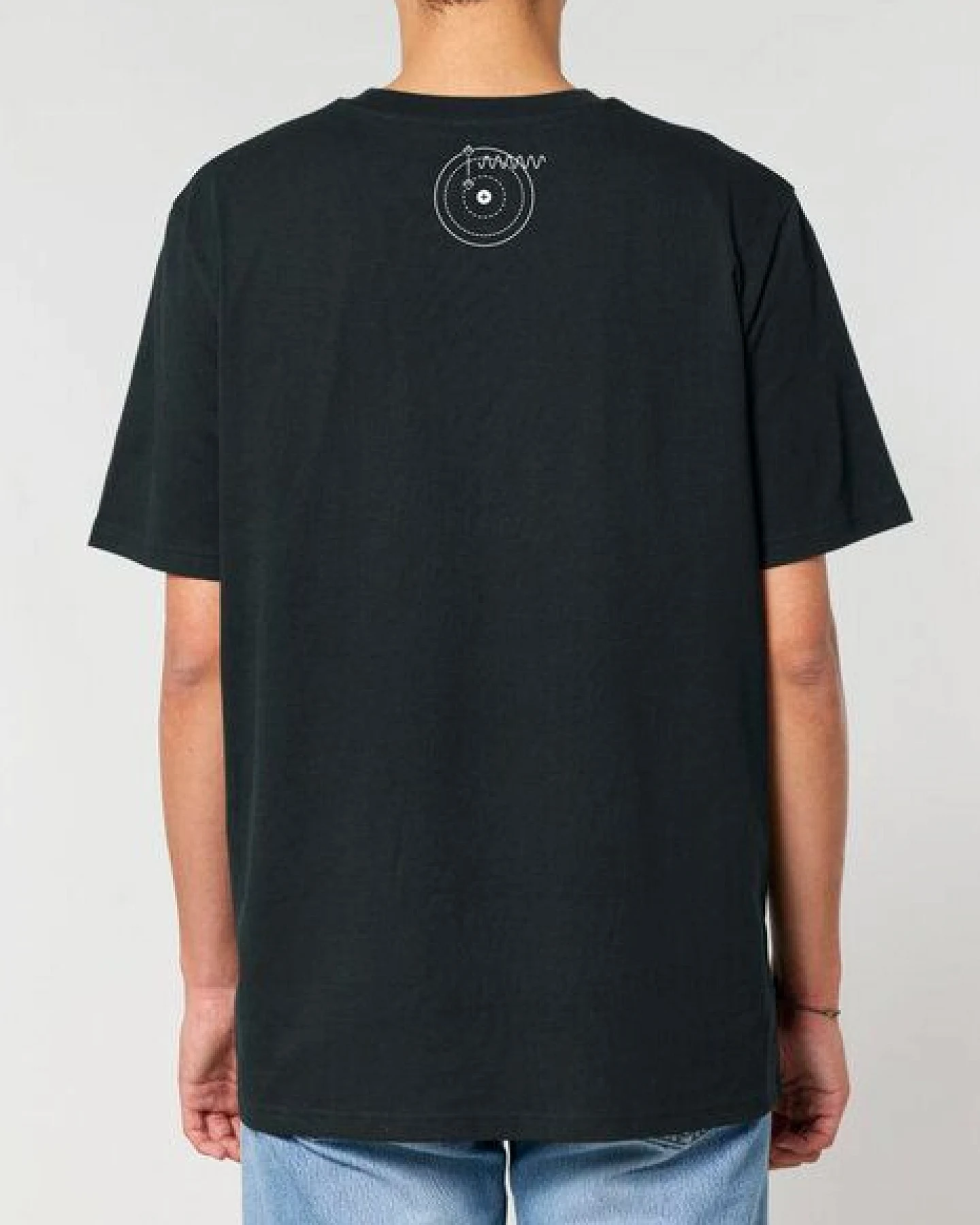 Unipolar Physik T-Shirt aus Bio-Baumwolle Modell: Wellenlänge – Ansicht 2