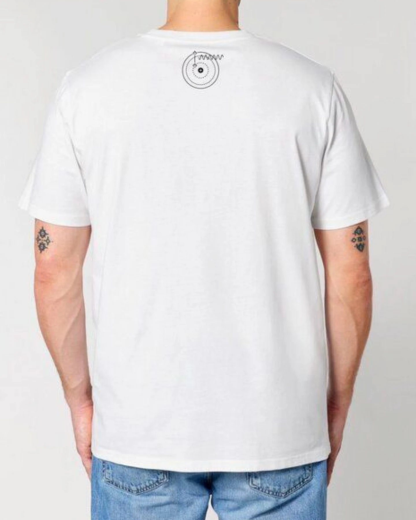 Unipolar Physik T-Shirt aus Bio-Baumwolle Modell: Wellenlänge – Ansicht 2