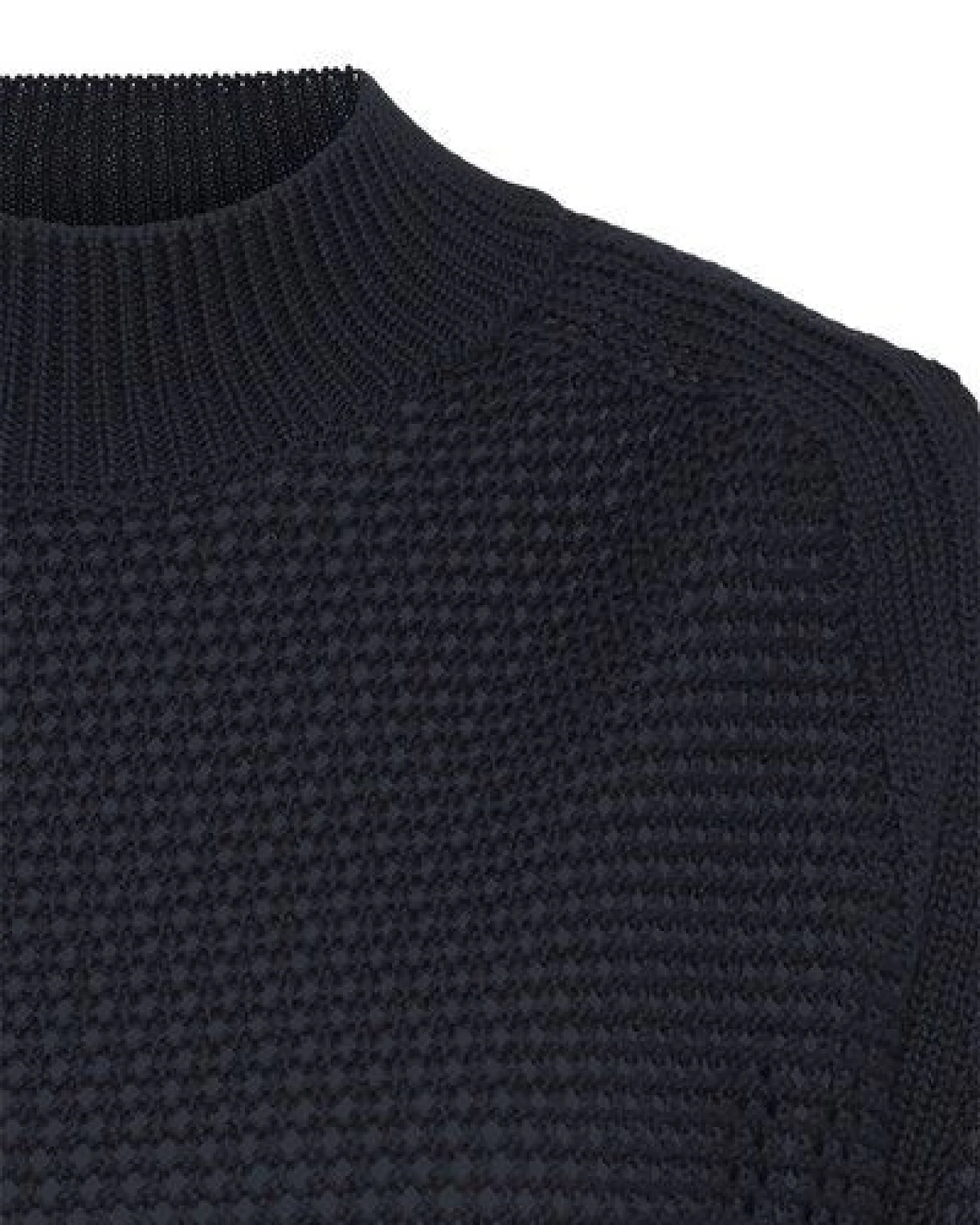 Wunderwerk Damen Pullover aus Bio Baumwolle "Turtleneck knitmix" – Ansicht 2