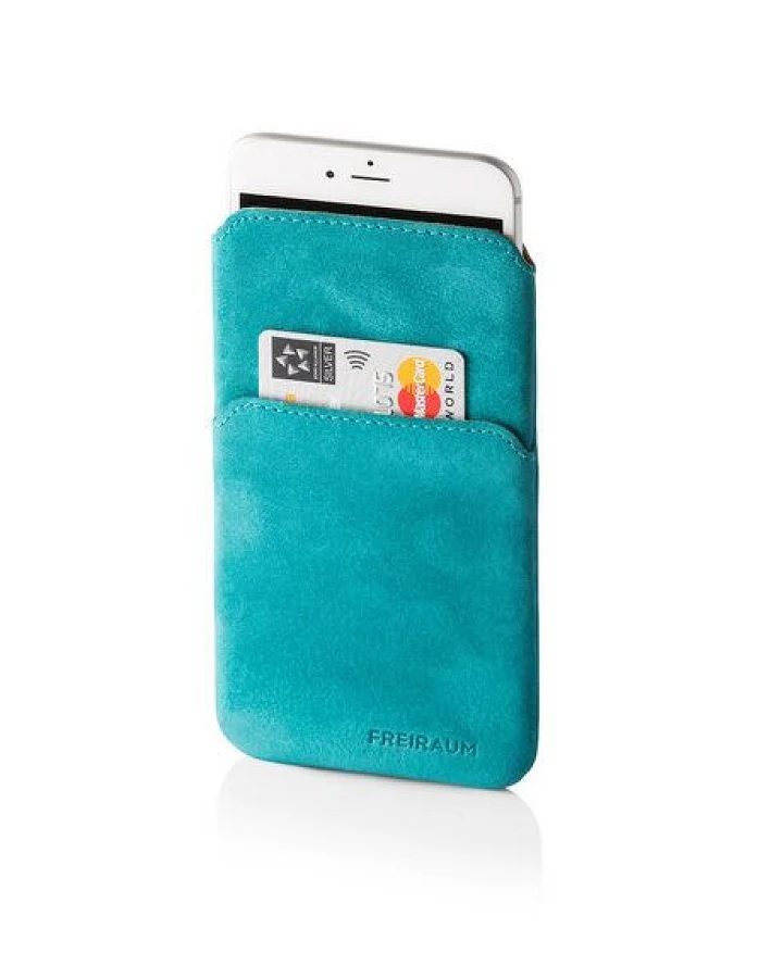 Freiraum by manbefair IPHONE 6/7 UND 6S/7S PLUS HÜLLE TÜRKIS