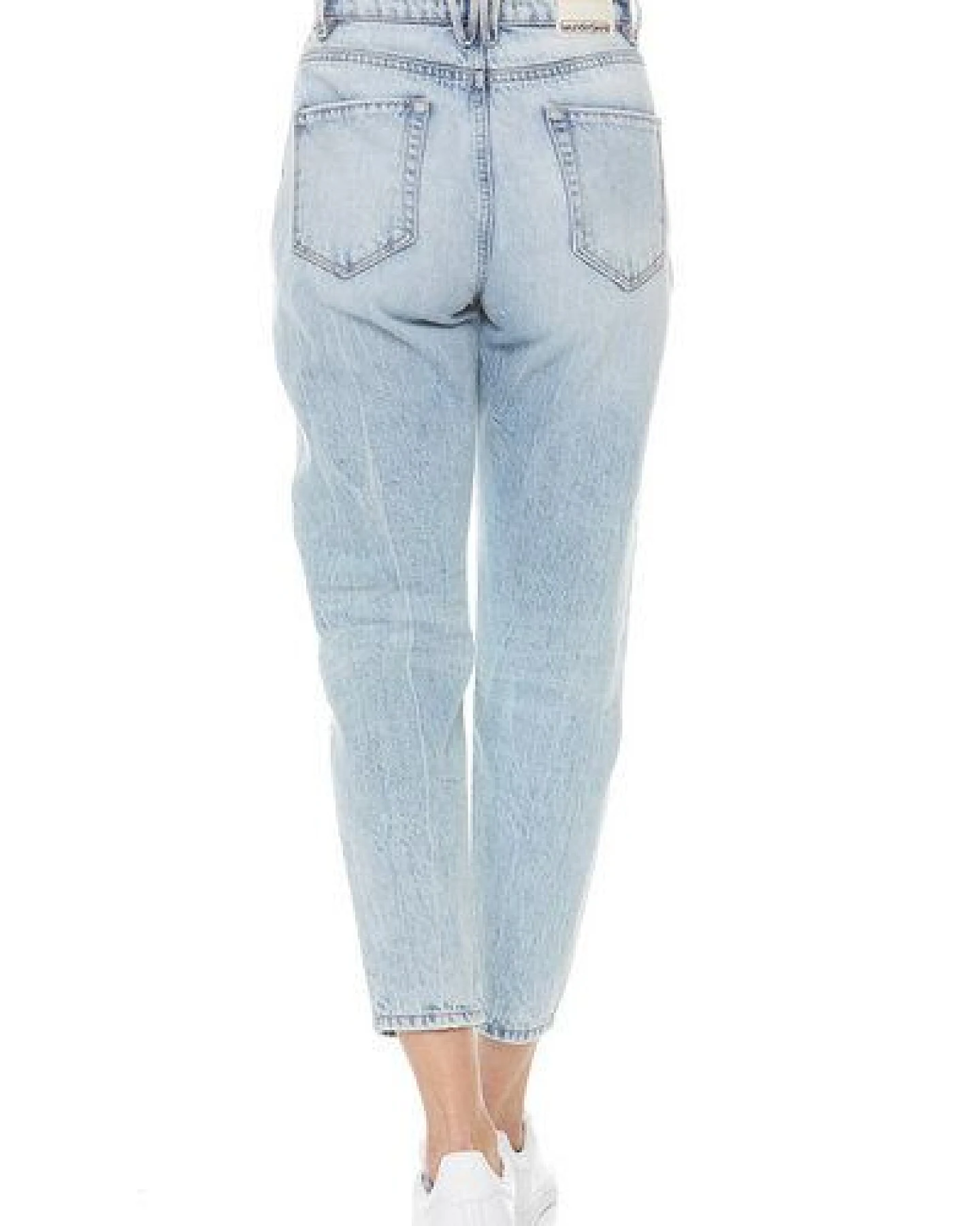 Wunderwerk Damen Jeans "Collien carrot cropped eco bleached" – Ansicht 3