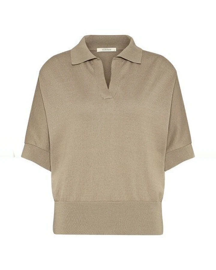 Wunderwerk Damen Poloshirt aus Bio Baumwolle "Polo fineknit 1/2"
