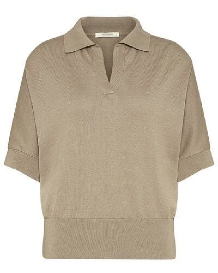 Wunderwerk Damen Poloshirt aus Bio Baumwolle "Polo fineknit 1/2"