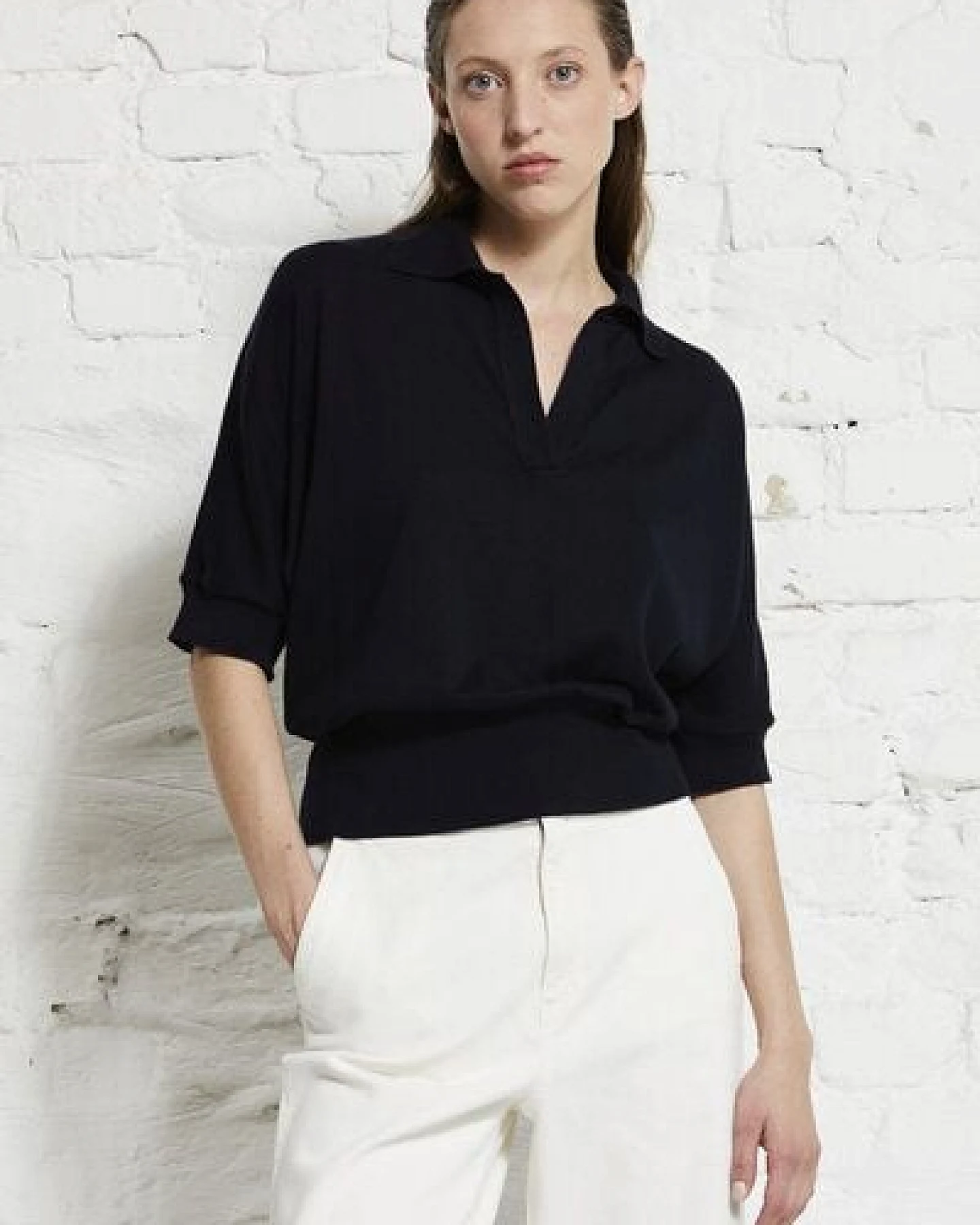 Wunderwerk Damen Poloshirt aus Bio Baumwolle "Polo fineknit 1/2" – Ansicht 2