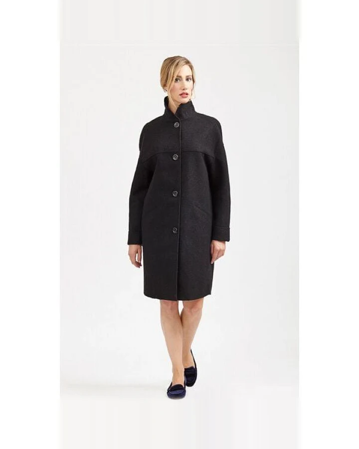 LangerChen Coat Cambra schwarz