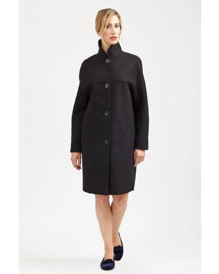 LangerChen Coat Cambra schwarz