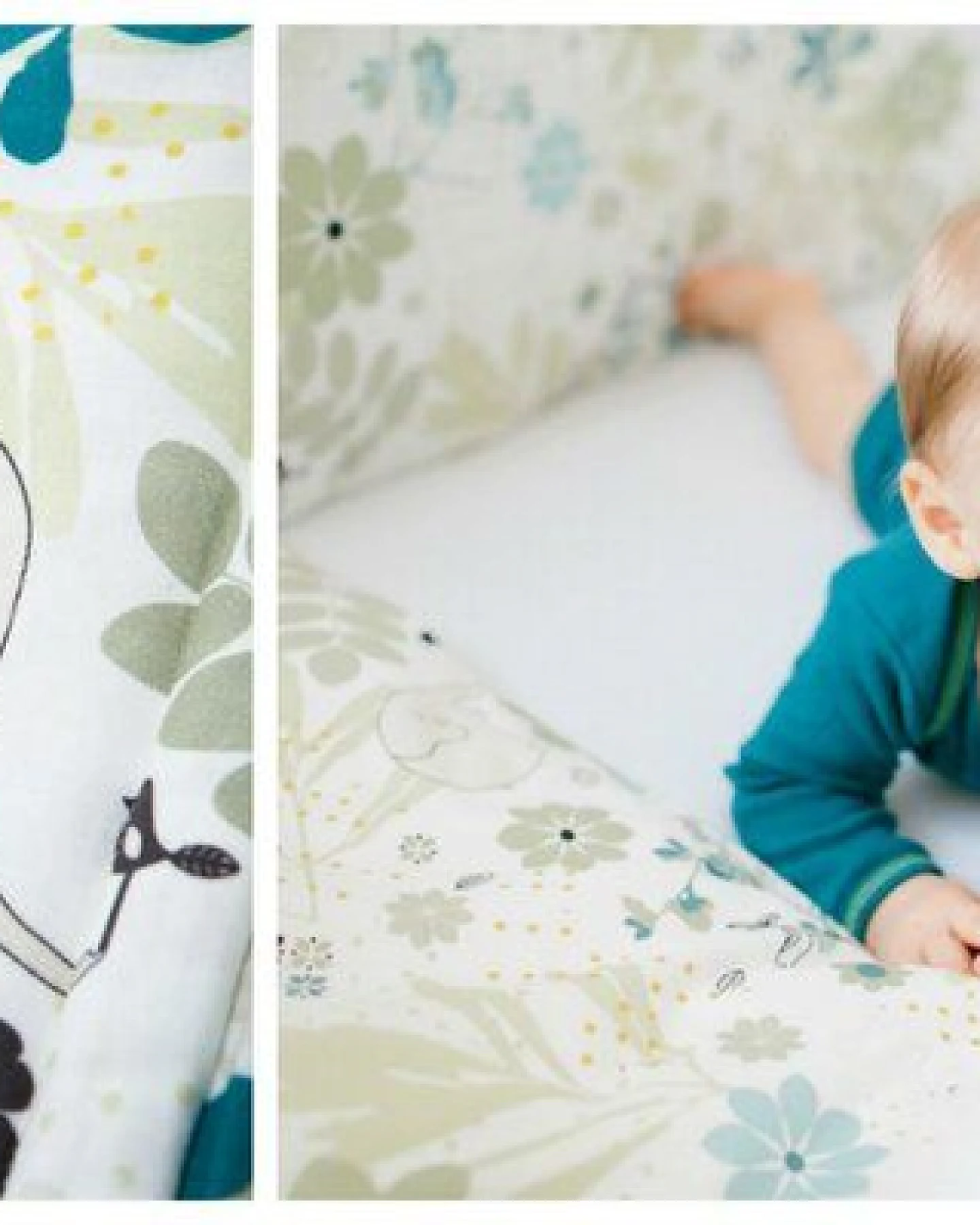 Millemarille Baby Bettwäsche 100x135cm / 60x40cm - UNTERSCHIEDLICHE DESIGNS – Ansicht 2