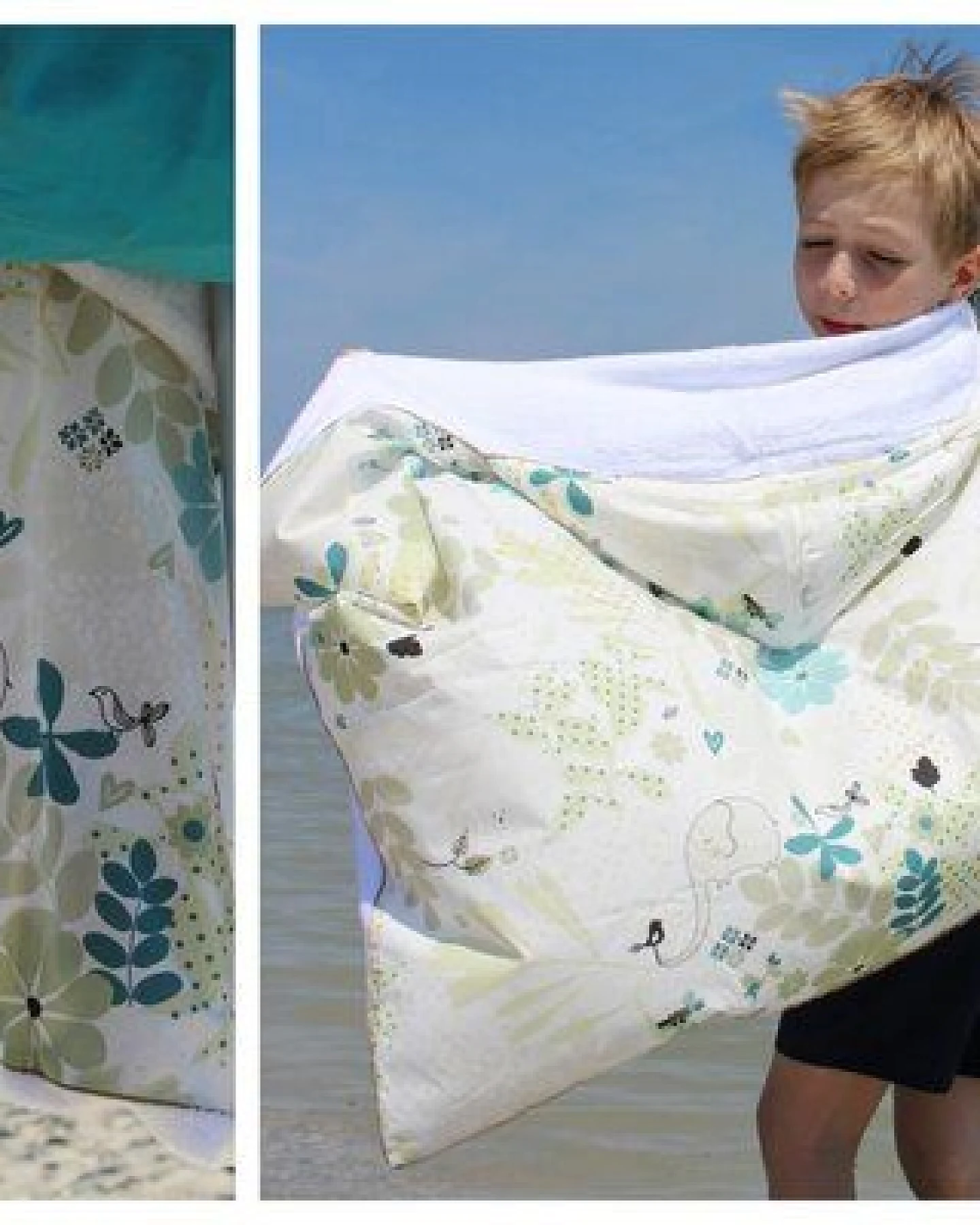 Millemarille Kapuzenhandtuch (BAMBUSFROTTEE - 0-6 Jahre) - DIVERSE DESIGNS! – Ansicht 2