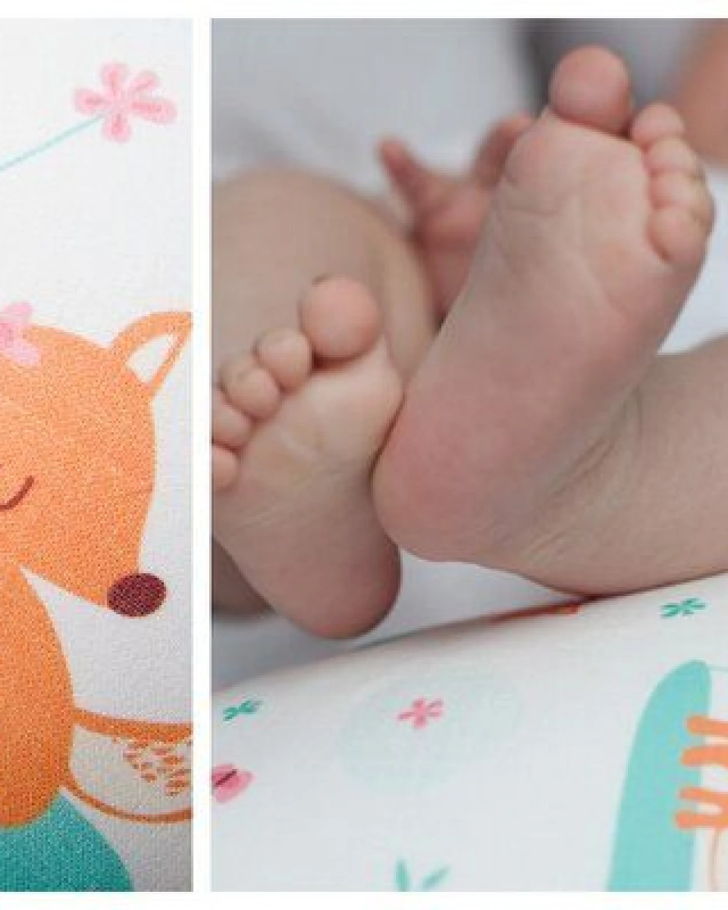 Millemarille Stillkissen 175 cm "sweet foxes" – Ansicht 2