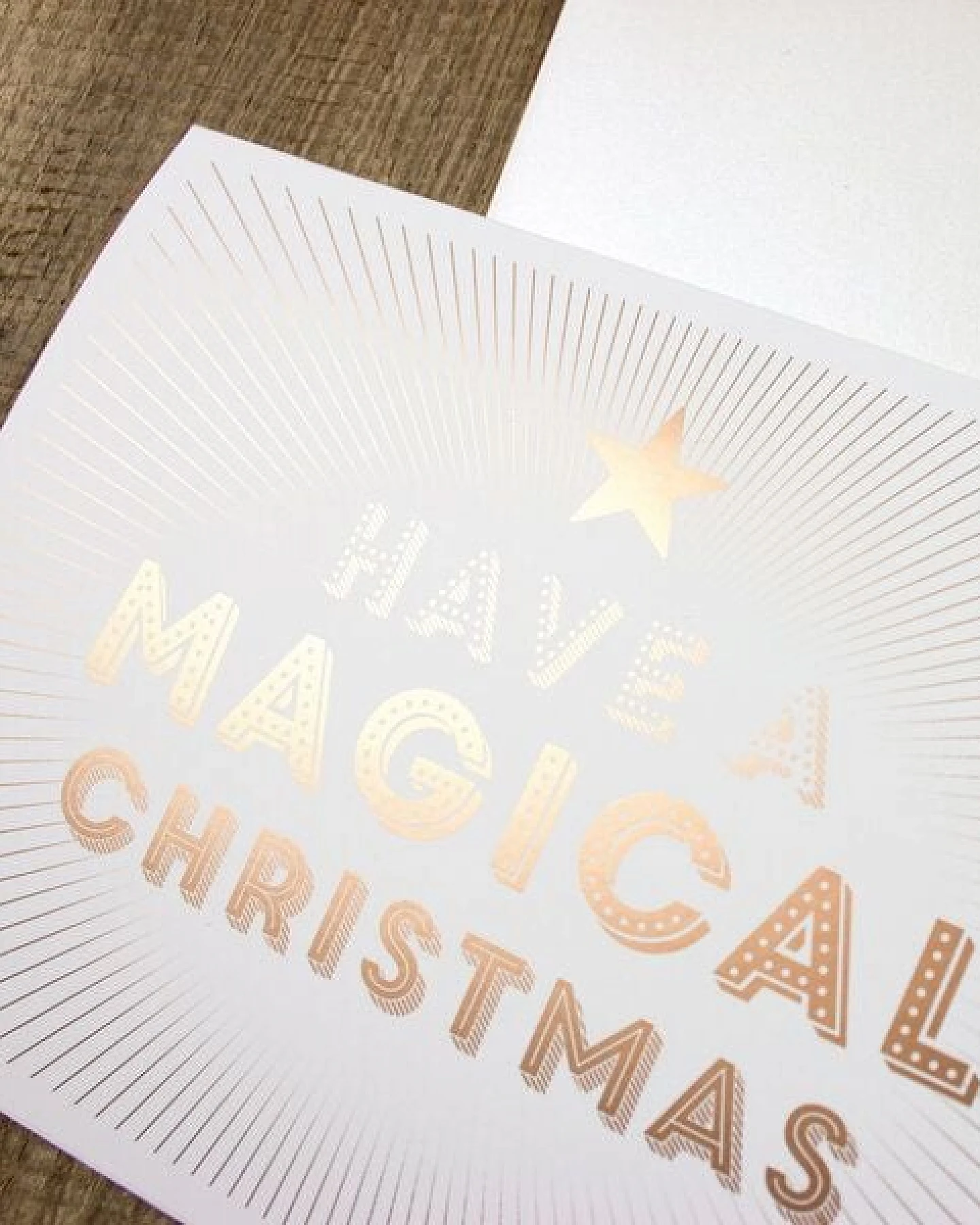 Bow & Hummingbird Grußkarte Magical Christmas – Ansicht 3
