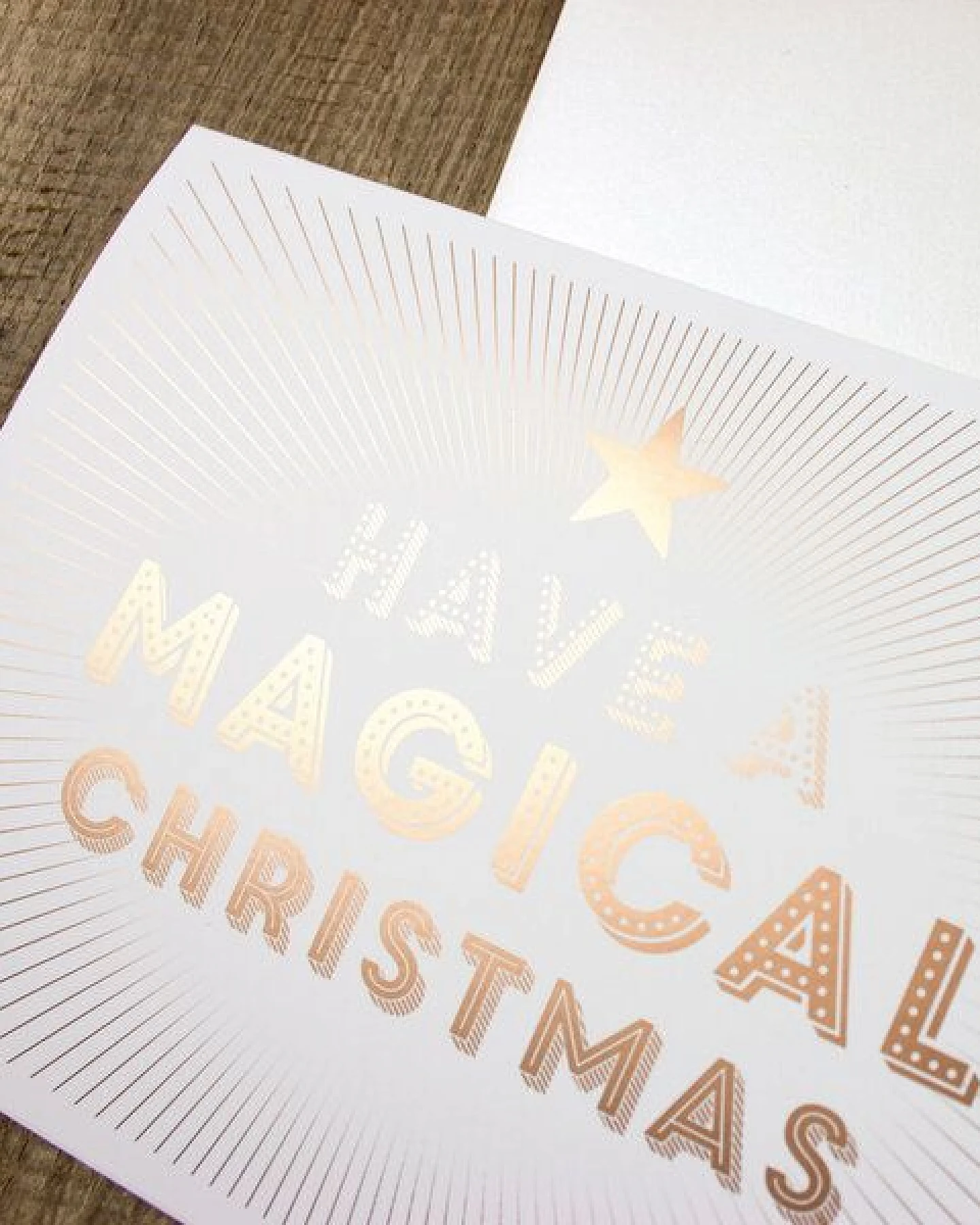Bow & Hummingbird Grußkarte Magical Christmas – Ansicht 3