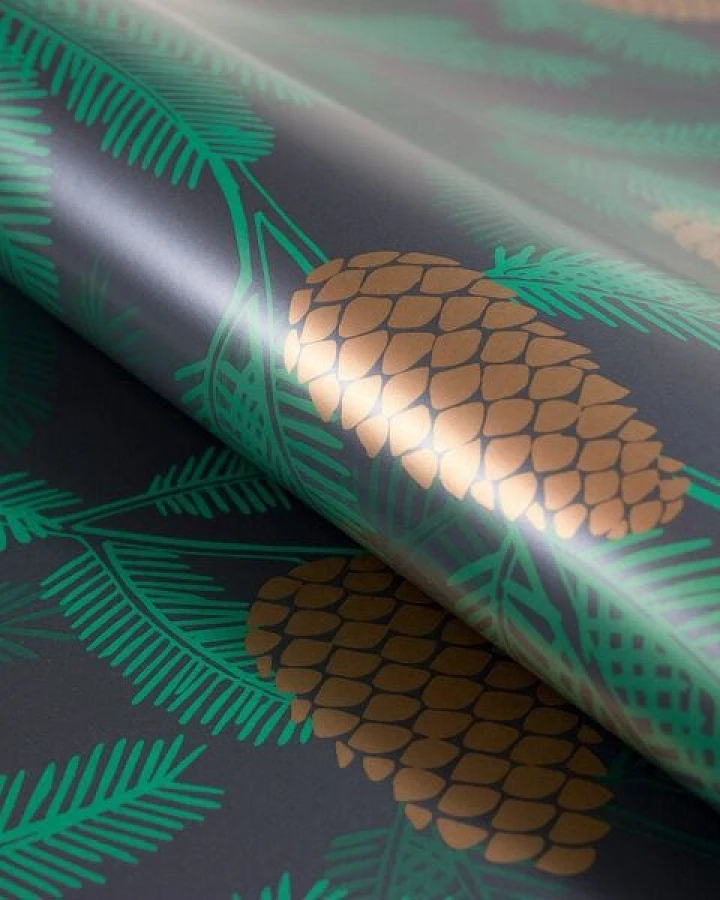 Bow & Hummingbird Geschenkpapier O Tannenbaum