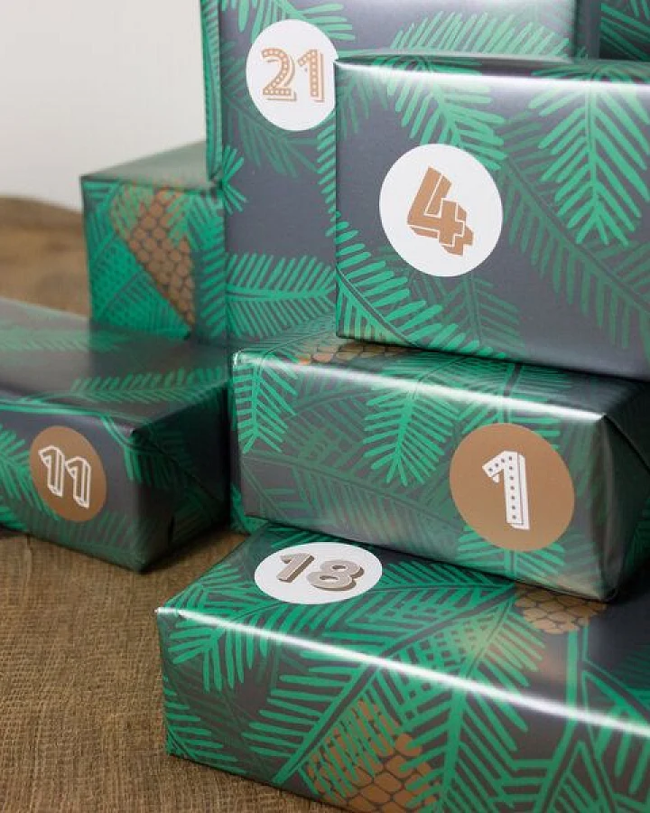 Bow & Hummingbird Adventskalender O Tannenbaum